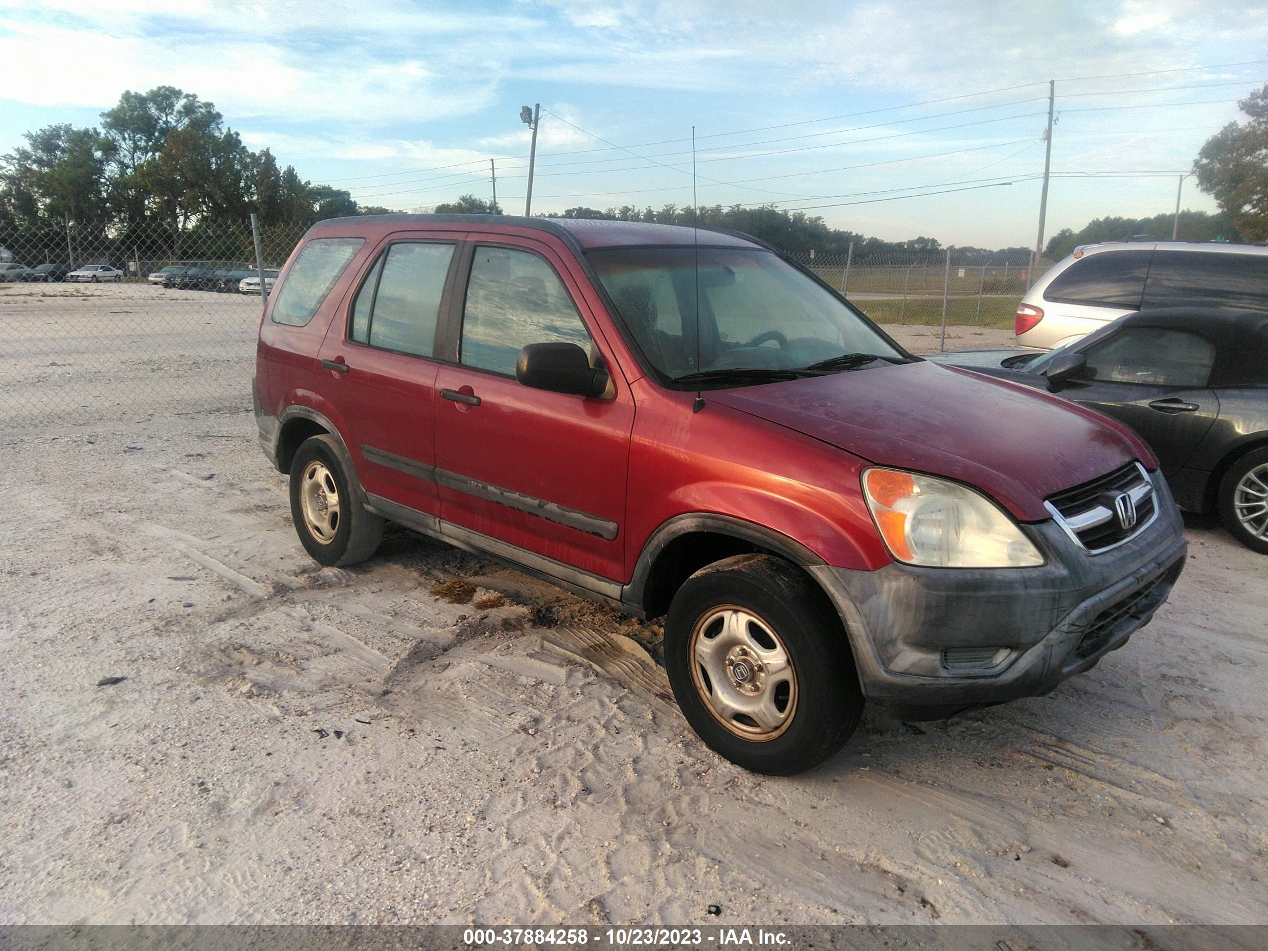 HONDA CR-V 2002 jhlrd68452c003955