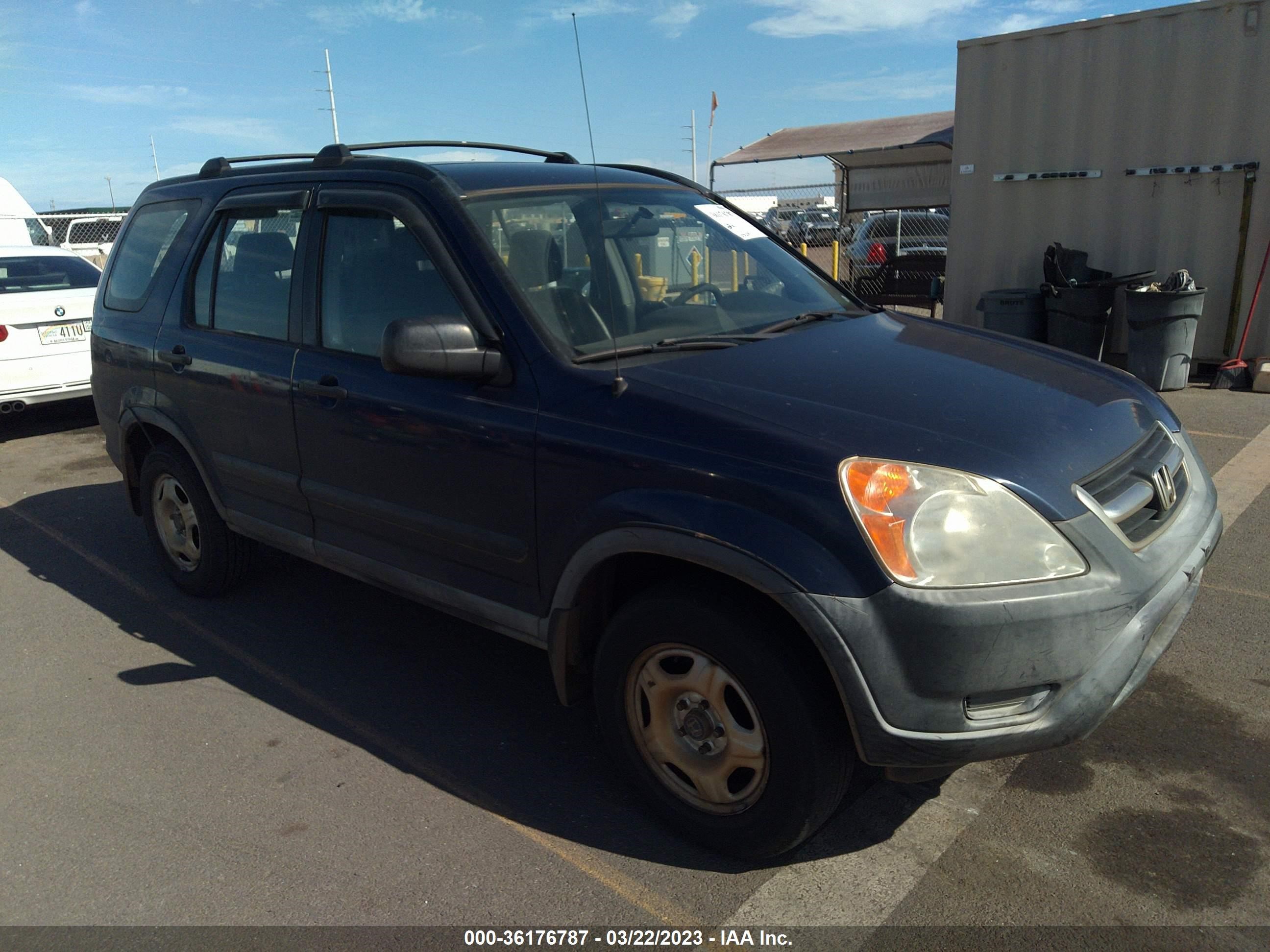 HONDA CR-V 2004 jhlrd68474c006312