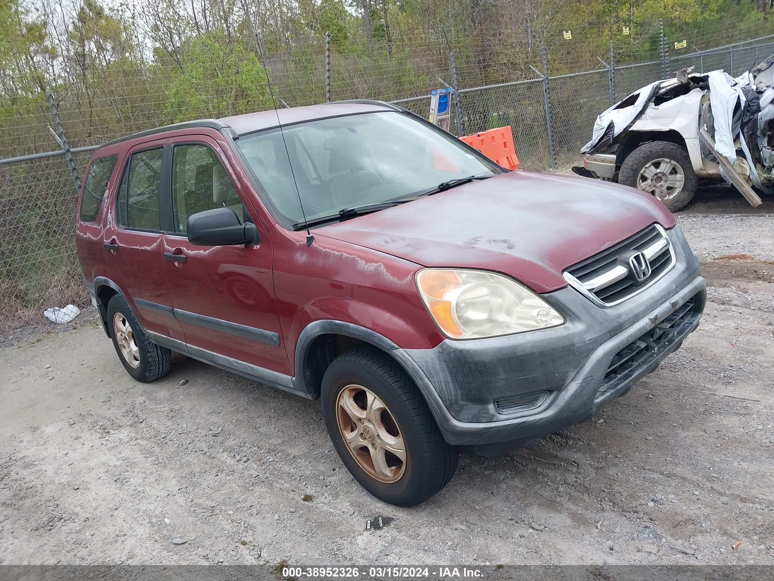 HONDA CR-V 2003 jhlrd68483c018001