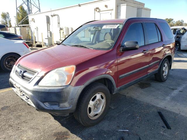 HONDA CRV 2004 jhlrd68484c016735