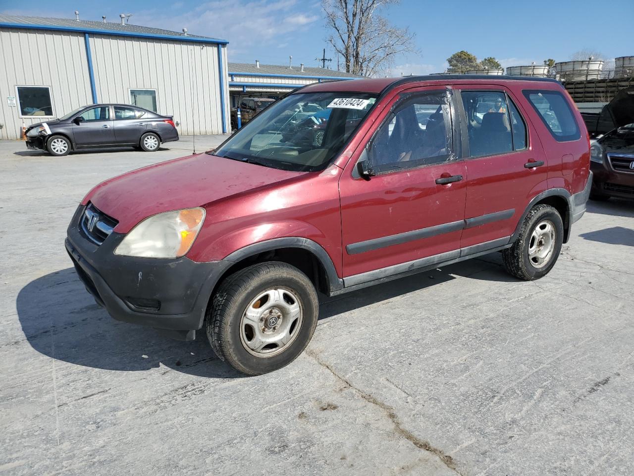 HONDA CRV 2002 jhlrd68492c007457