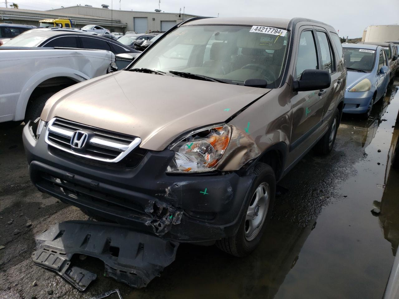 HONDA CR-V 2004 jhlrd684x4c012413