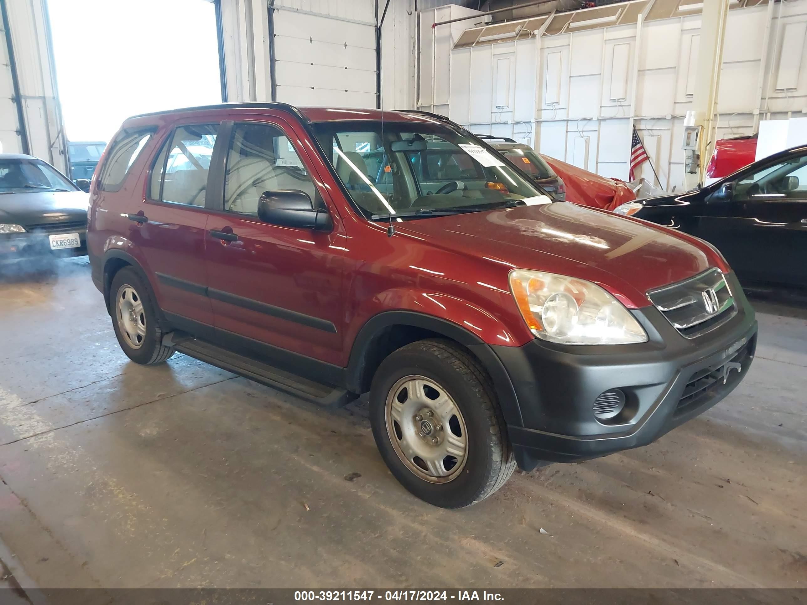 HONDA CR-V 2005 jhlrd68505c020093