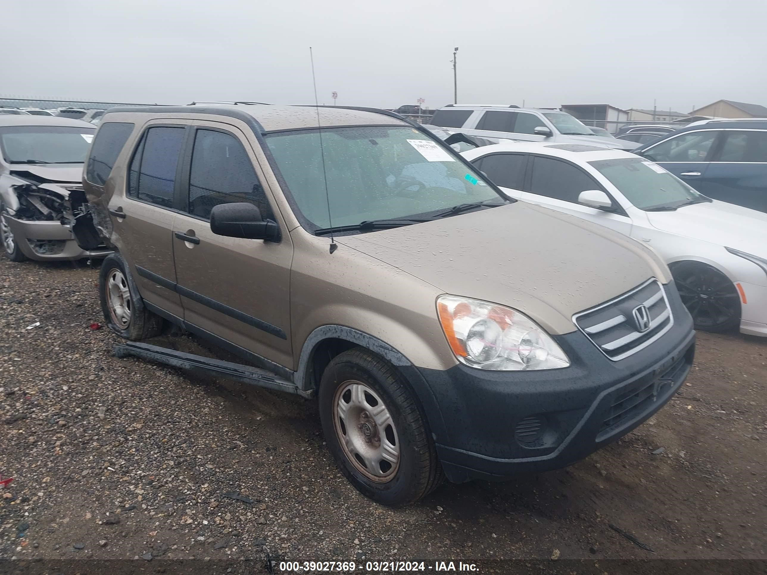 HONDA CR-V 2006 jhlrd68516c014370