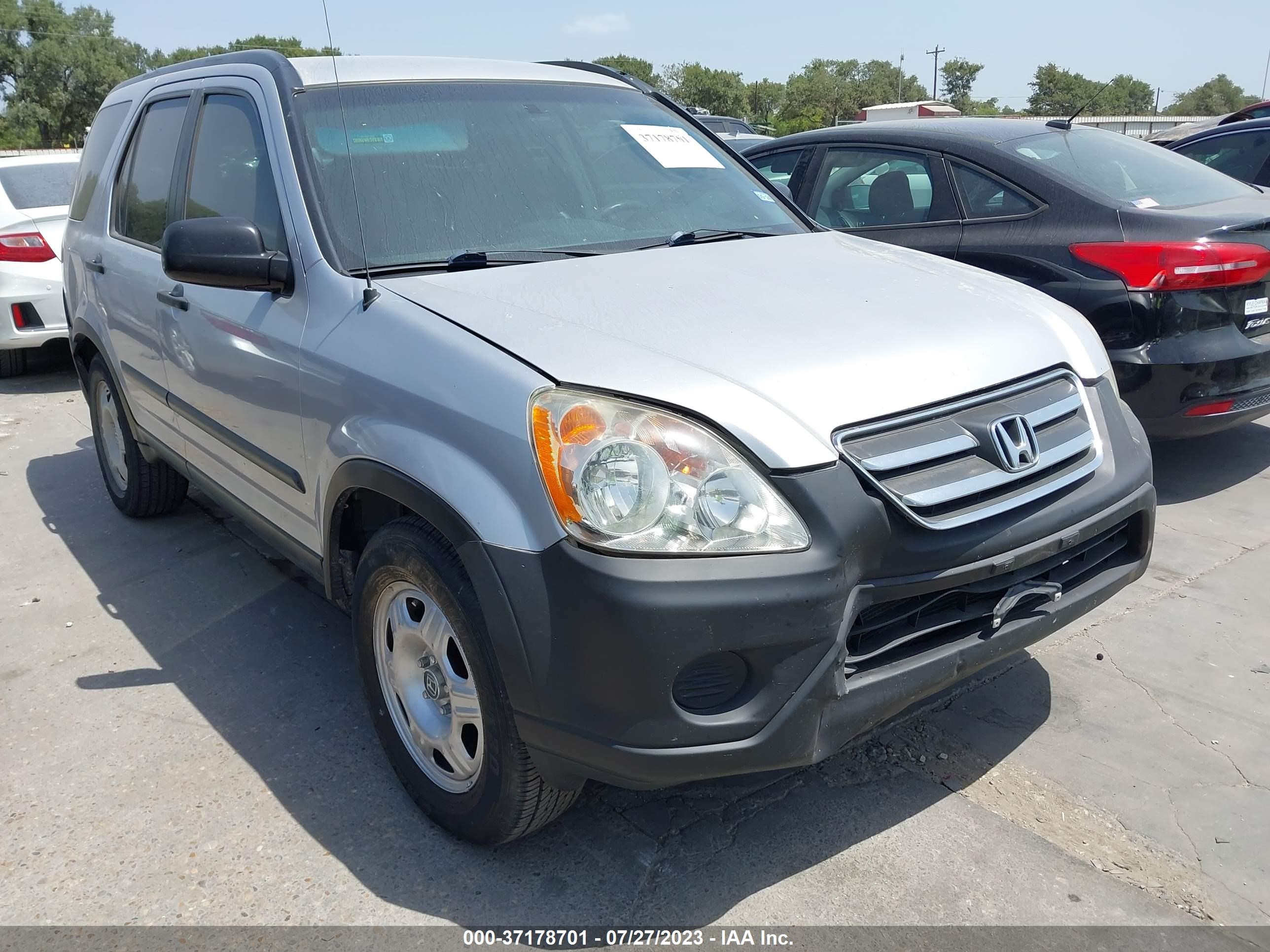 HONDA CR-V 2006 jhlrd68516c020542