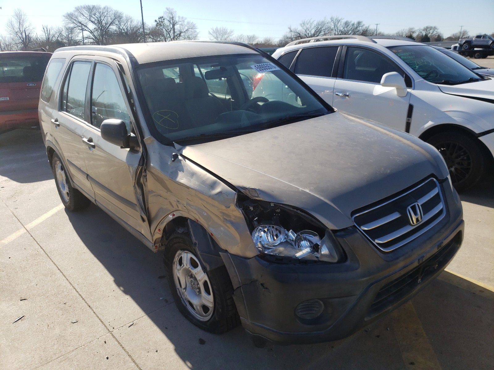 HONDA CR-V LX 2005 jhlrd68525c004722