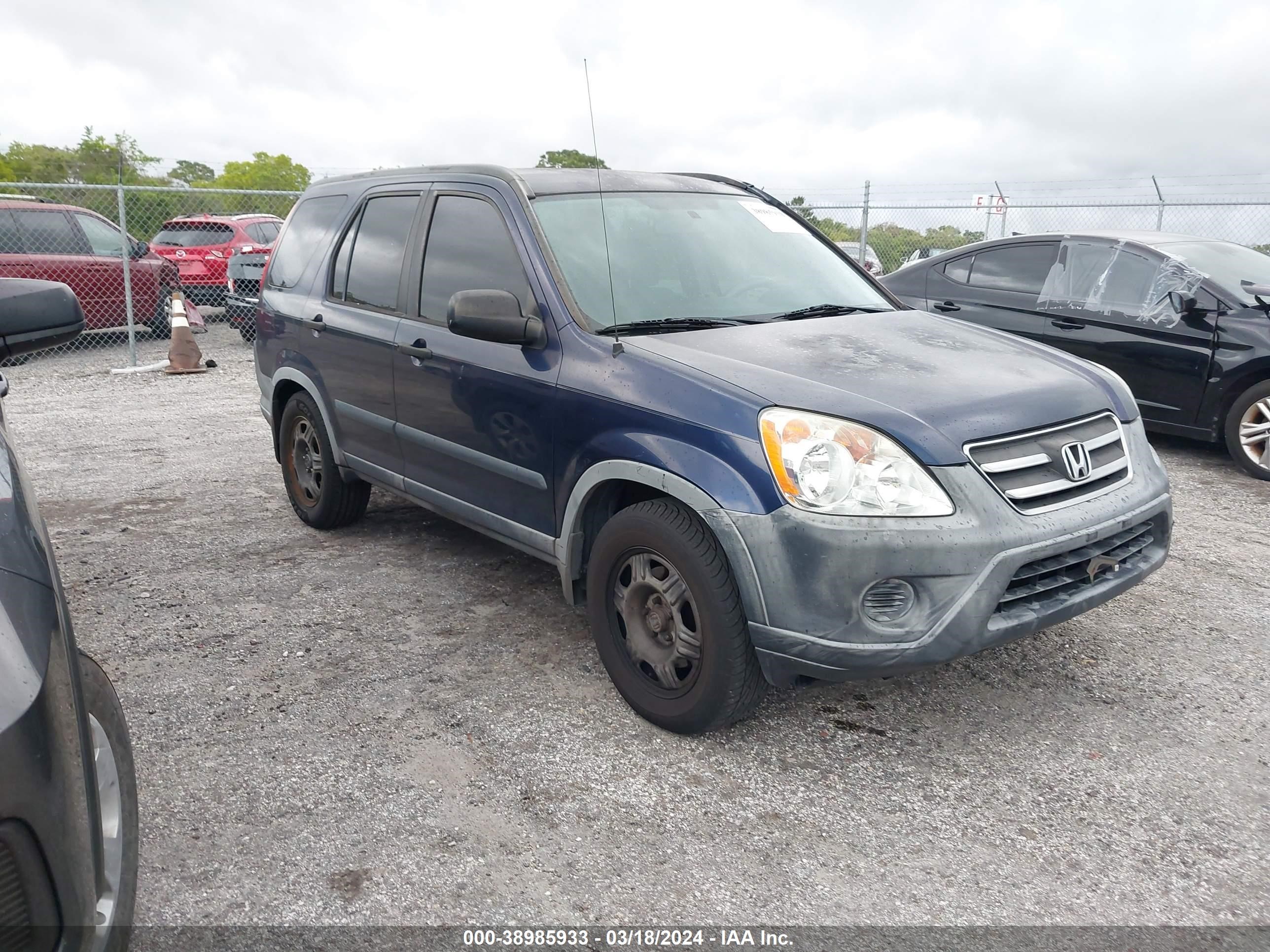 HONDA CR-V 2006 jhlrd68526c011591