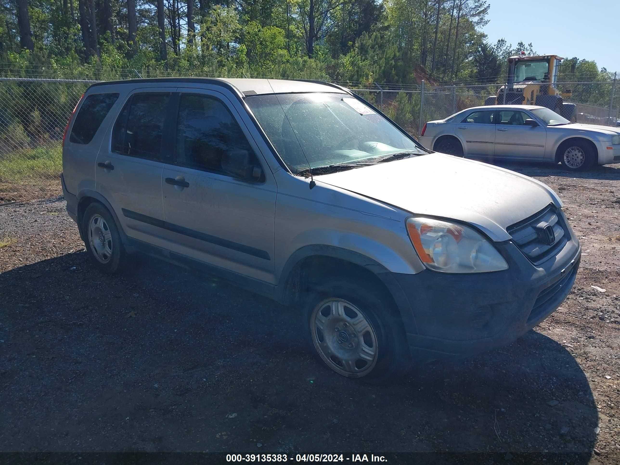 HONDA CR-V 2005 jhlrd68535c003031