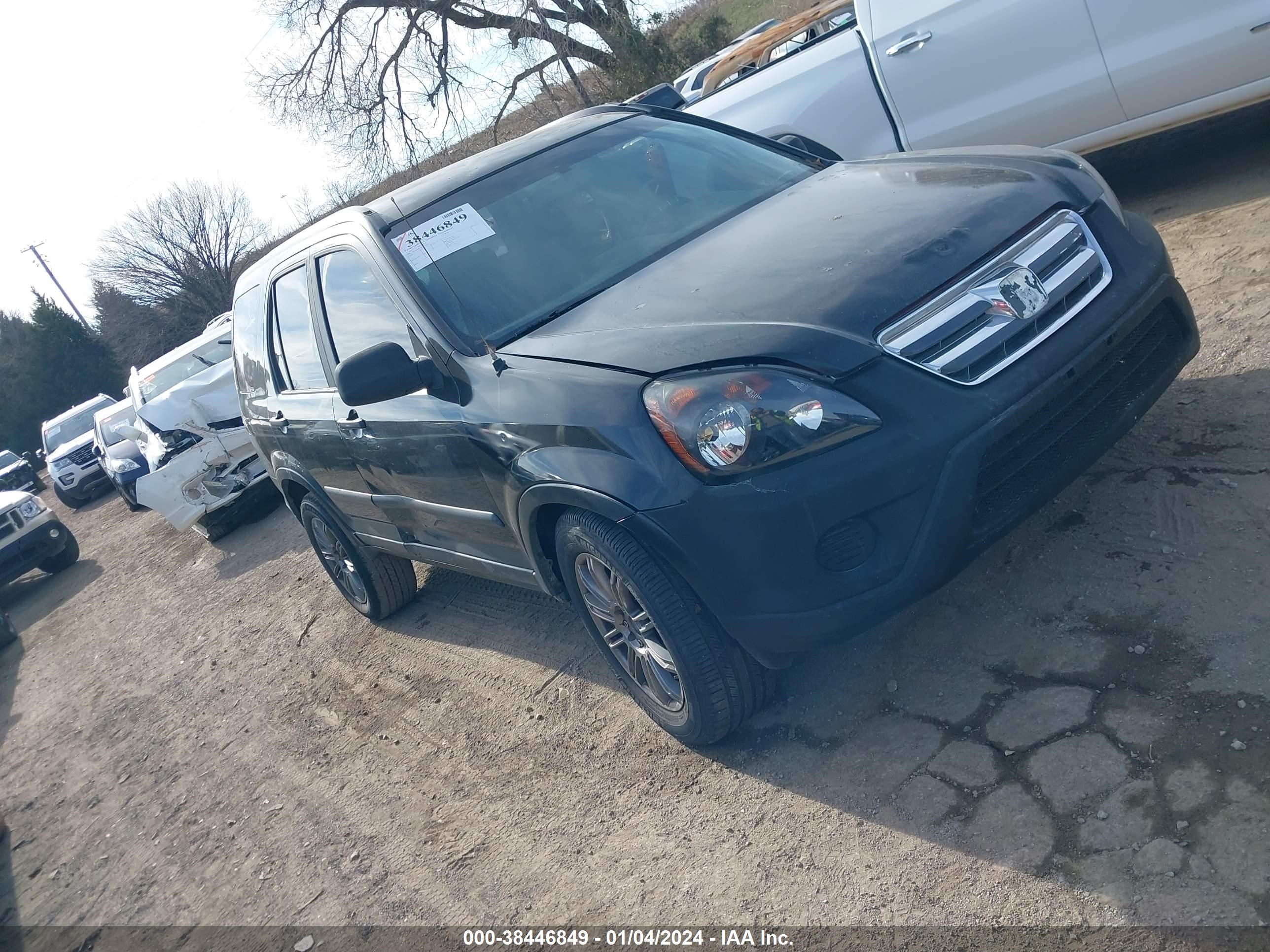 HONDA CR-V 2006 jhlrd68536c010563