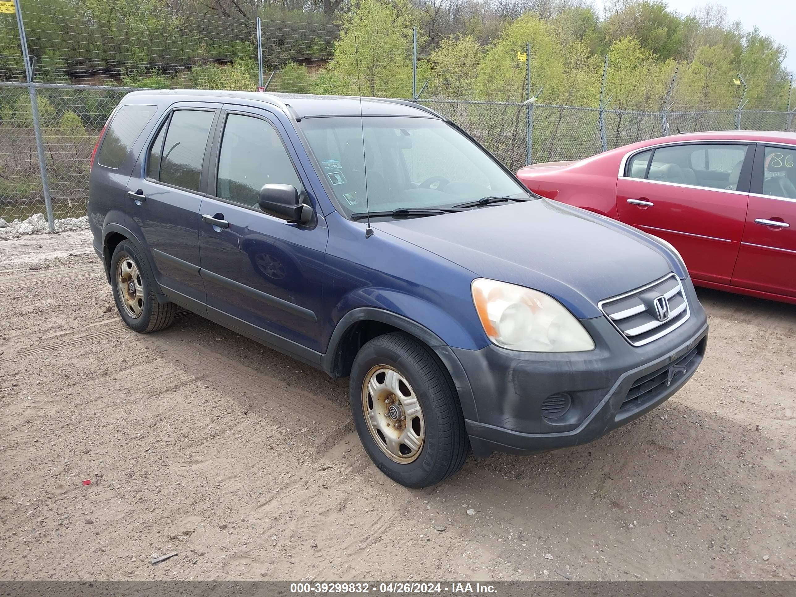 HONDA CR-V 2005 jhlrd68555c001605