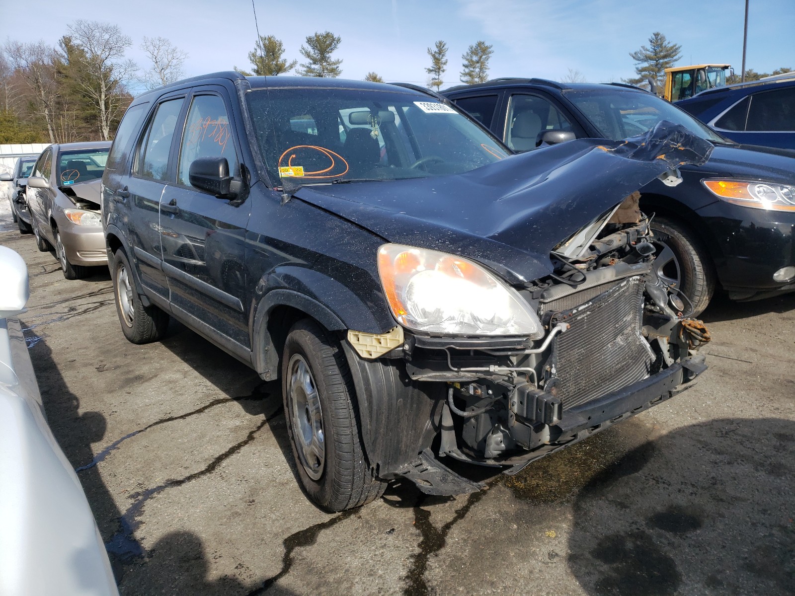 HONDA CR-V LX 2005 jhlrd68555c005136