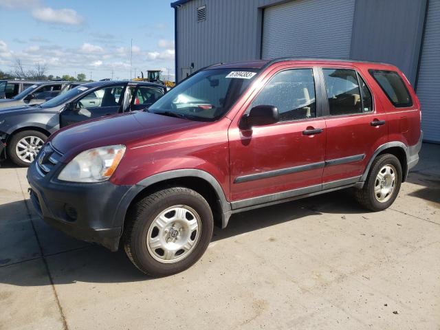 HONDA CR-V LX 2005 jhlrd68555c006156