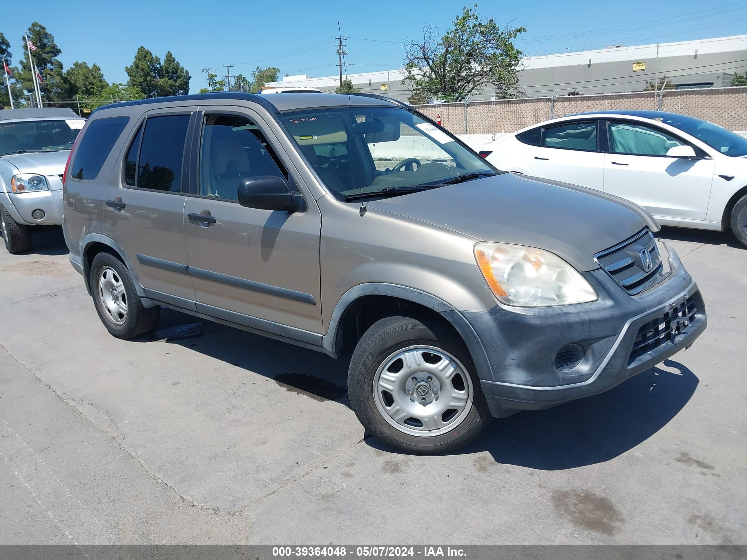 HONDA CR-V 2005 jhlrd68555c020607