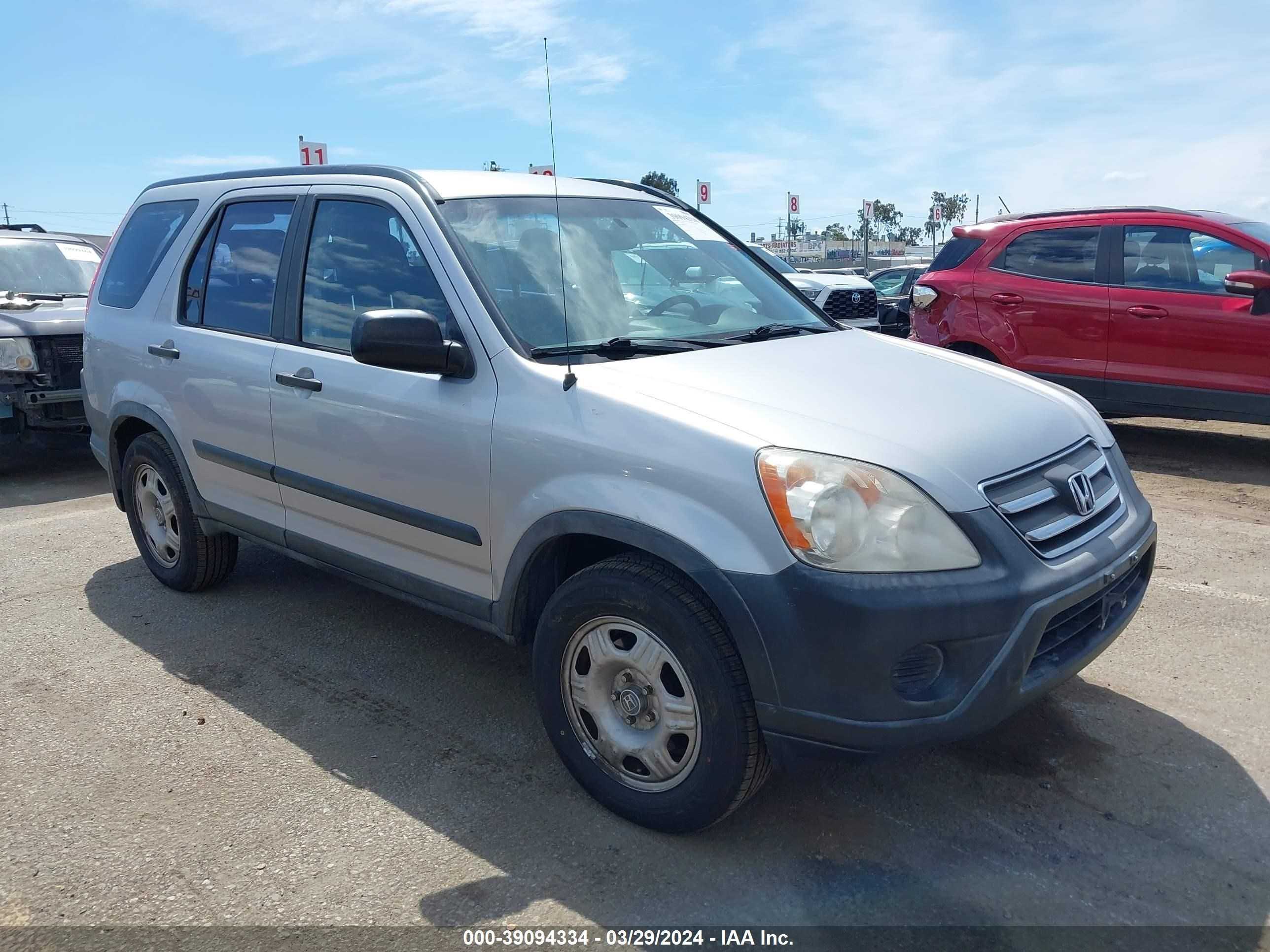 HONDA CR-V 2005 jhlrd68565c011012