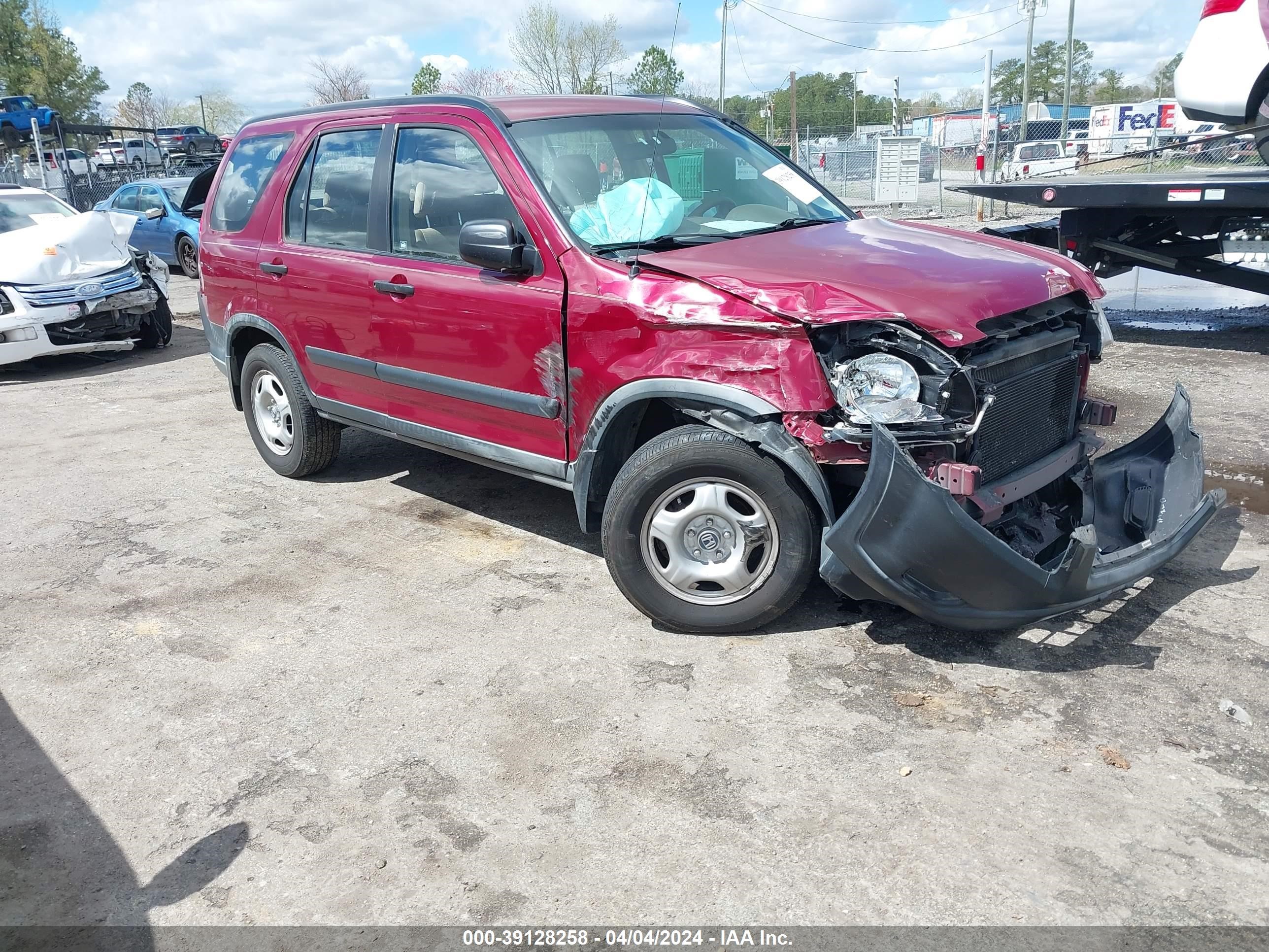 HONDA CR-V 2004 jhlrd68574c017402