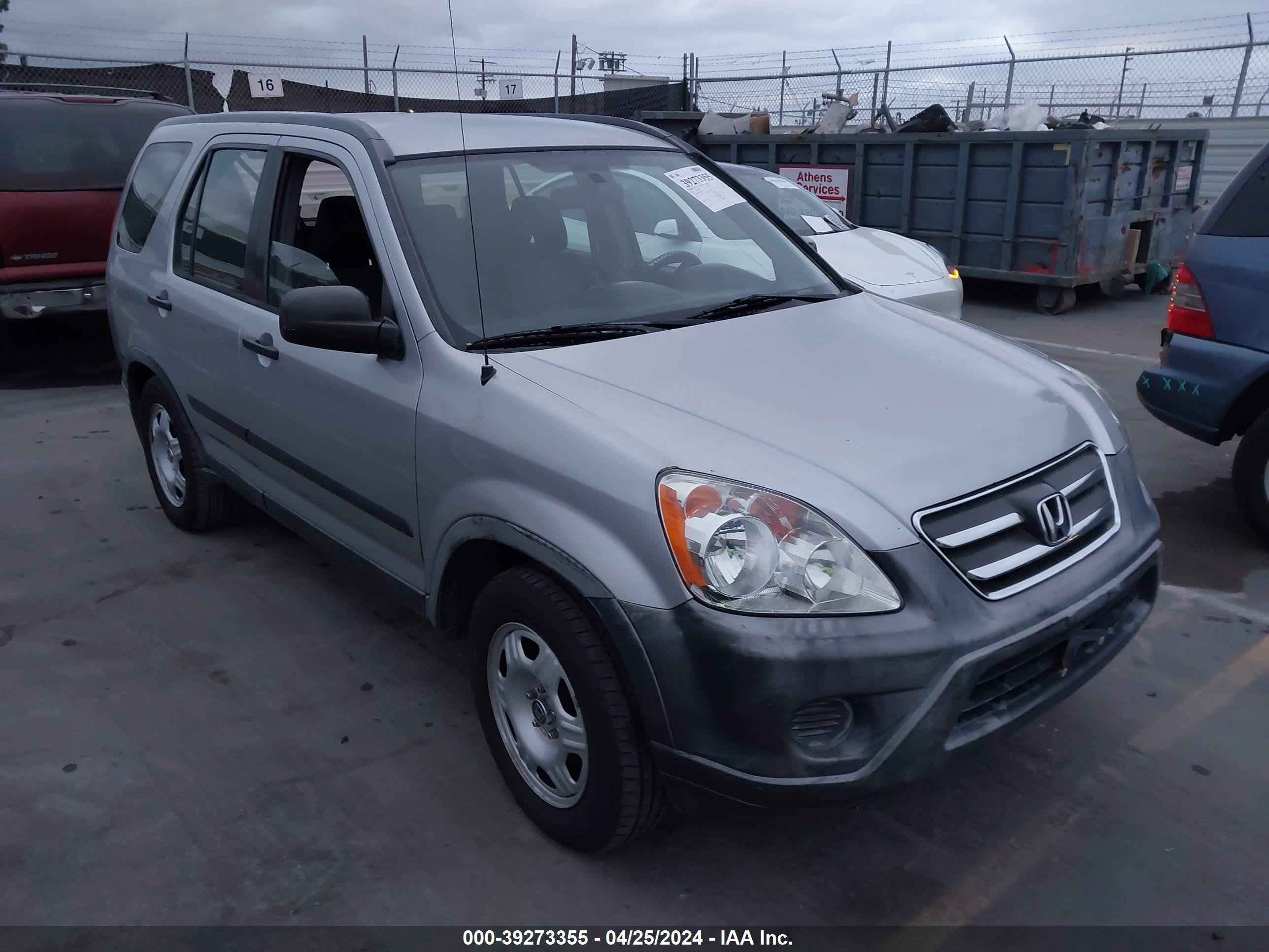 HONDA CR-V 2005 jhlrd68575c012167