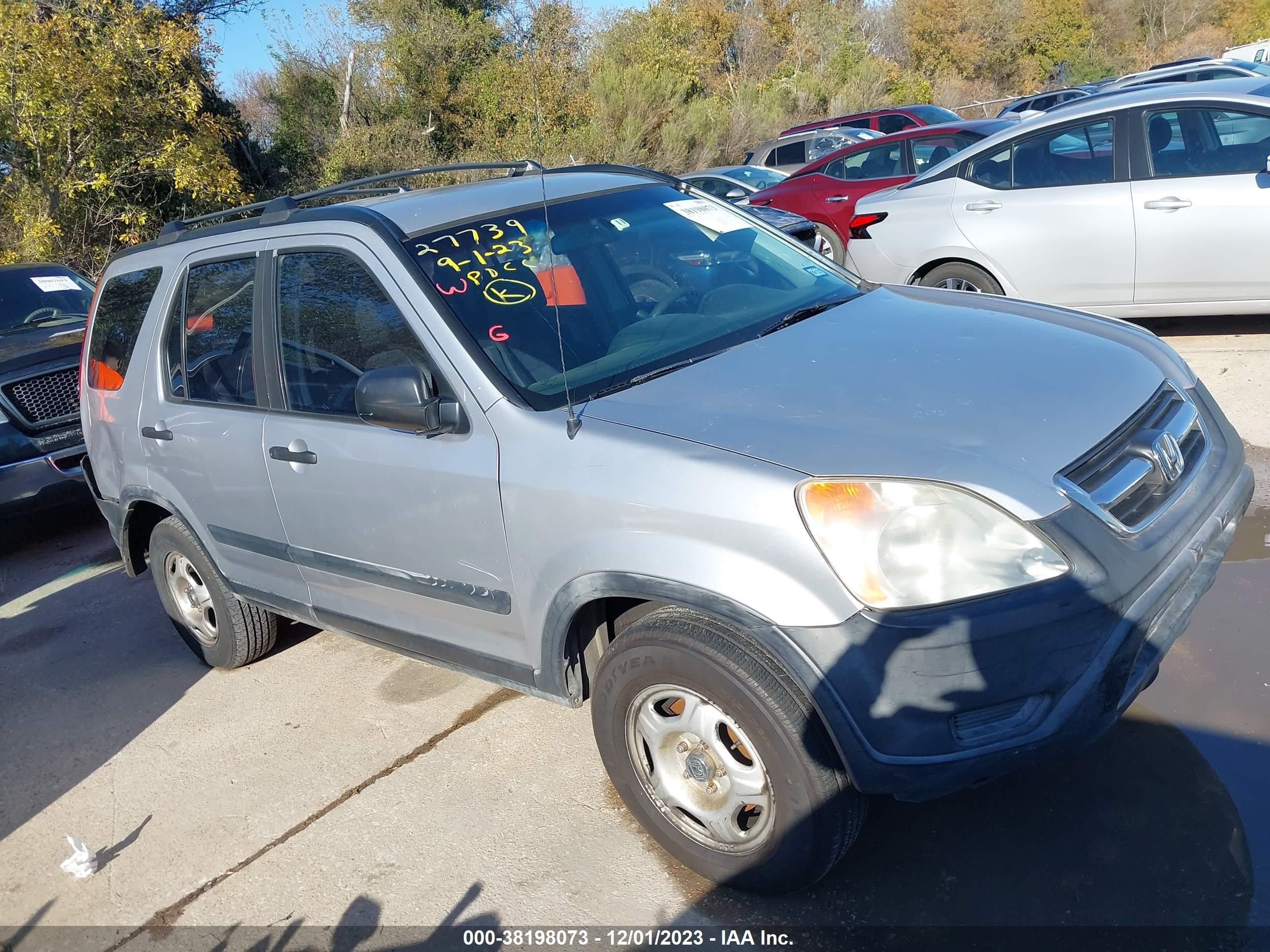 HONDA CR-V 2002 jhlrd68582c022203