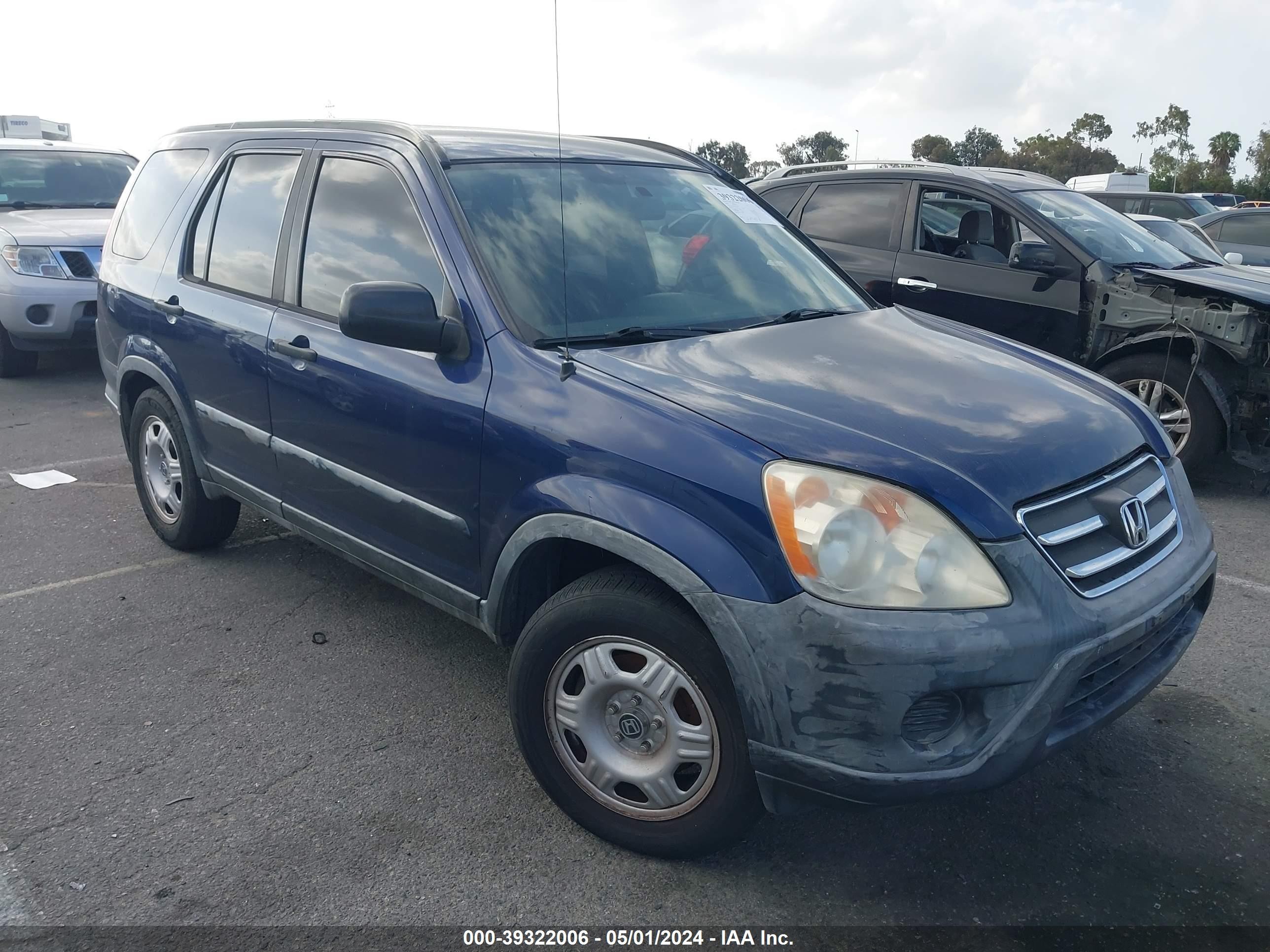 HONDA CR-V 2005 jhlrd68585c005423