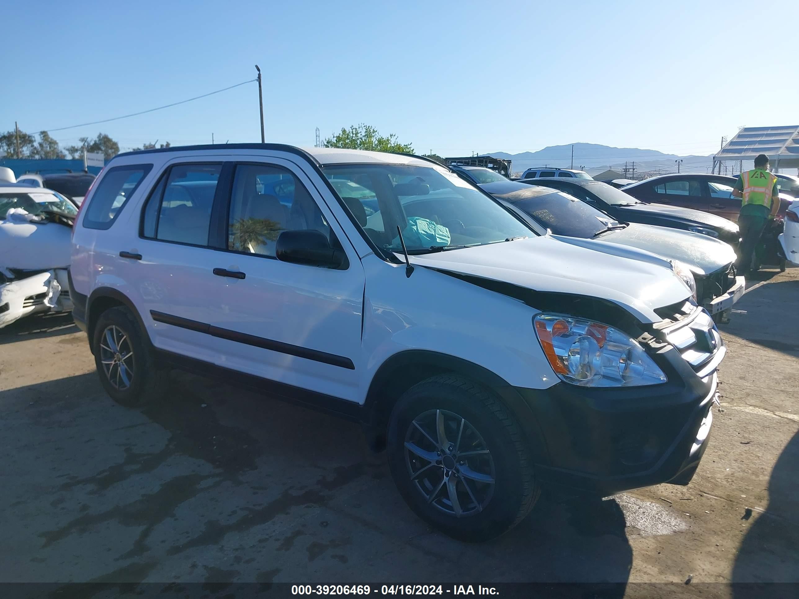 HONDA CR-V 2005 jhlrd68595c018116