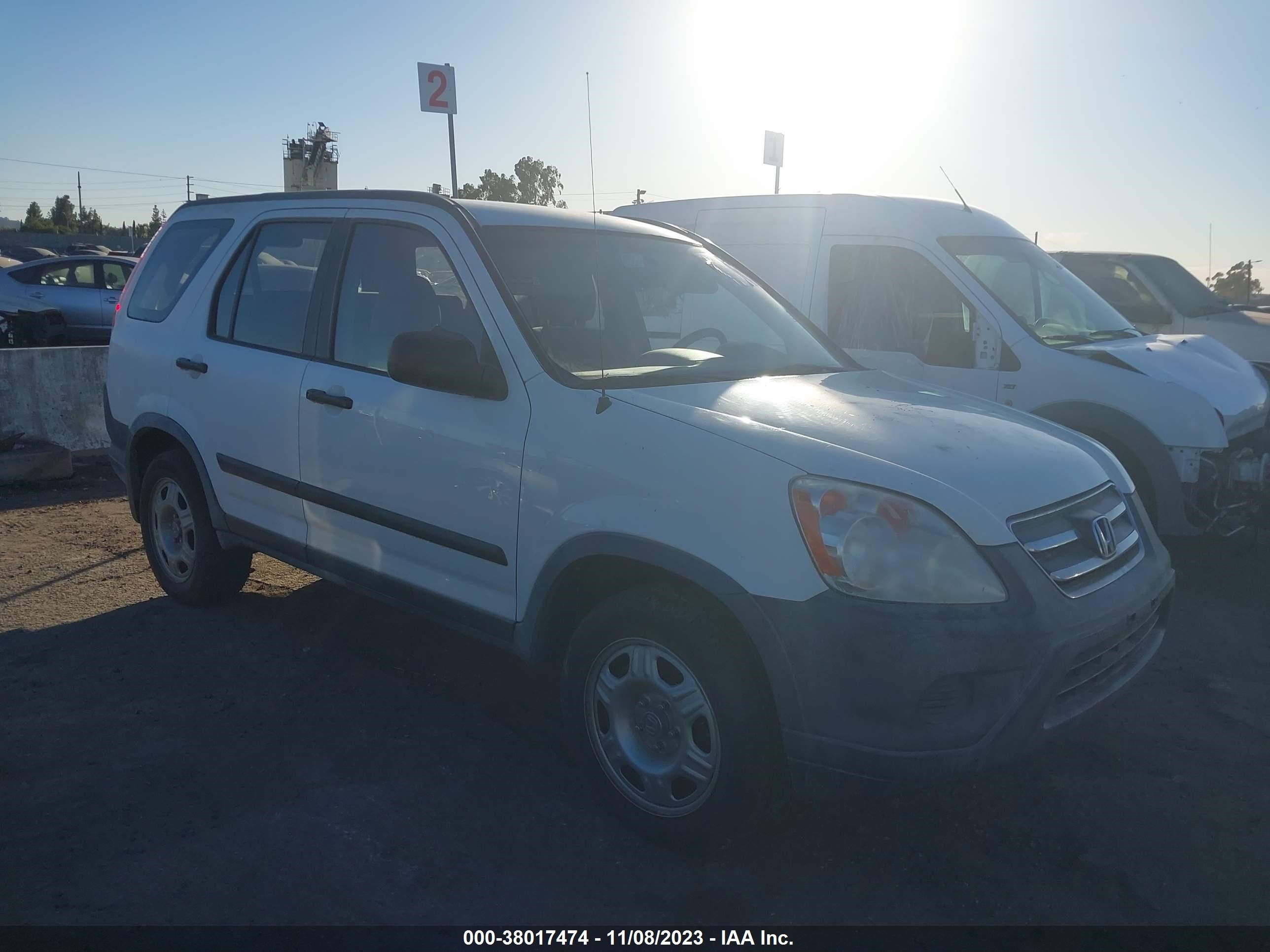 HONDA CR-V 2006 jhlrd68596c011586