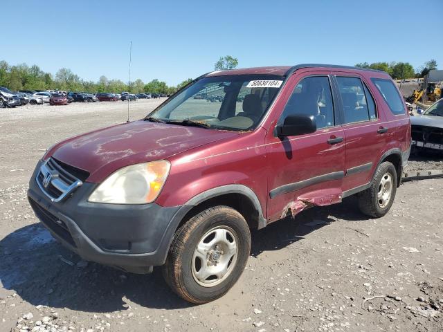 HONDA CRV 2004 jhlrd685x4c009083