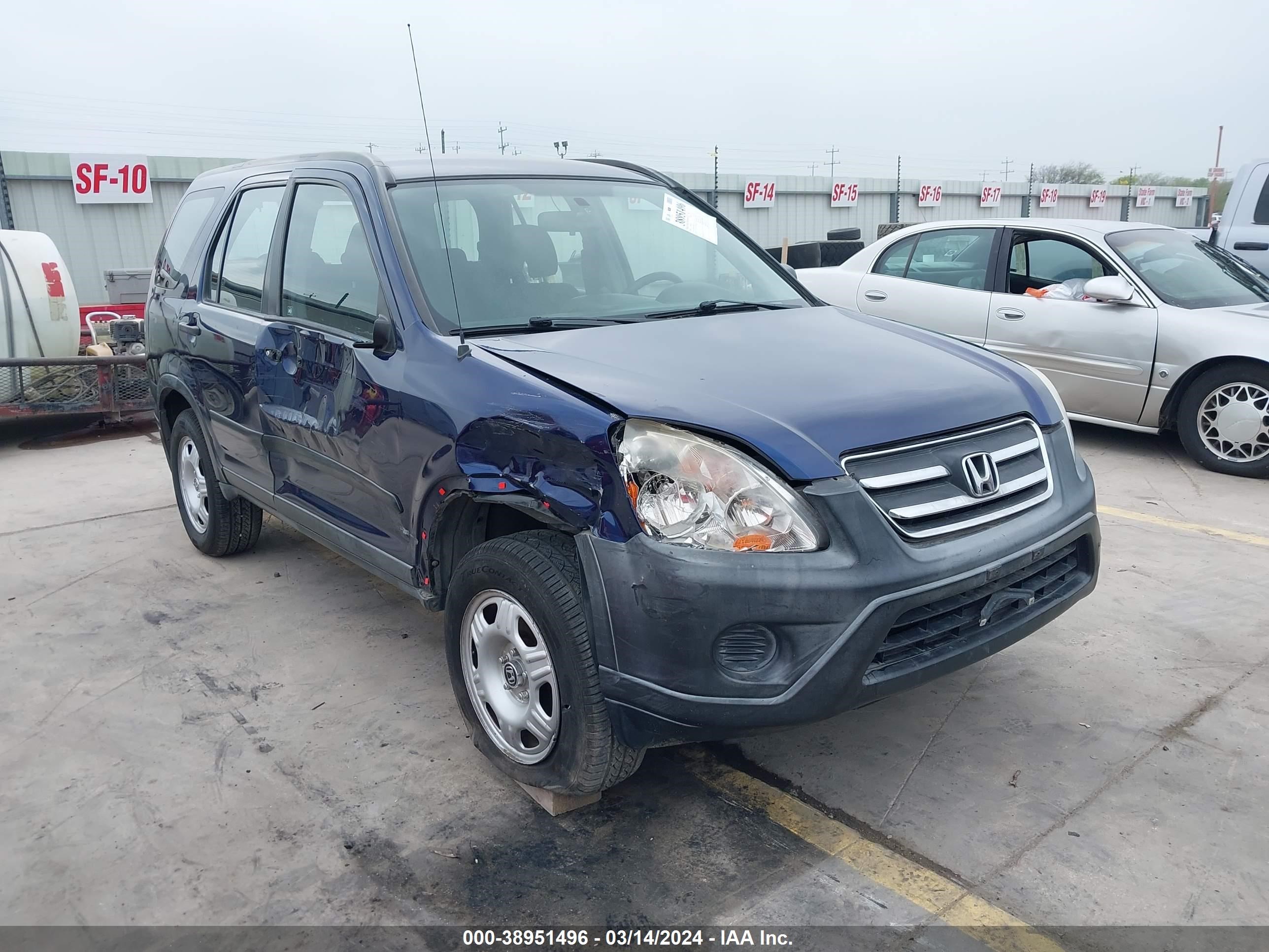 HONDA CR-V 2005 jhlrd685x5c000479