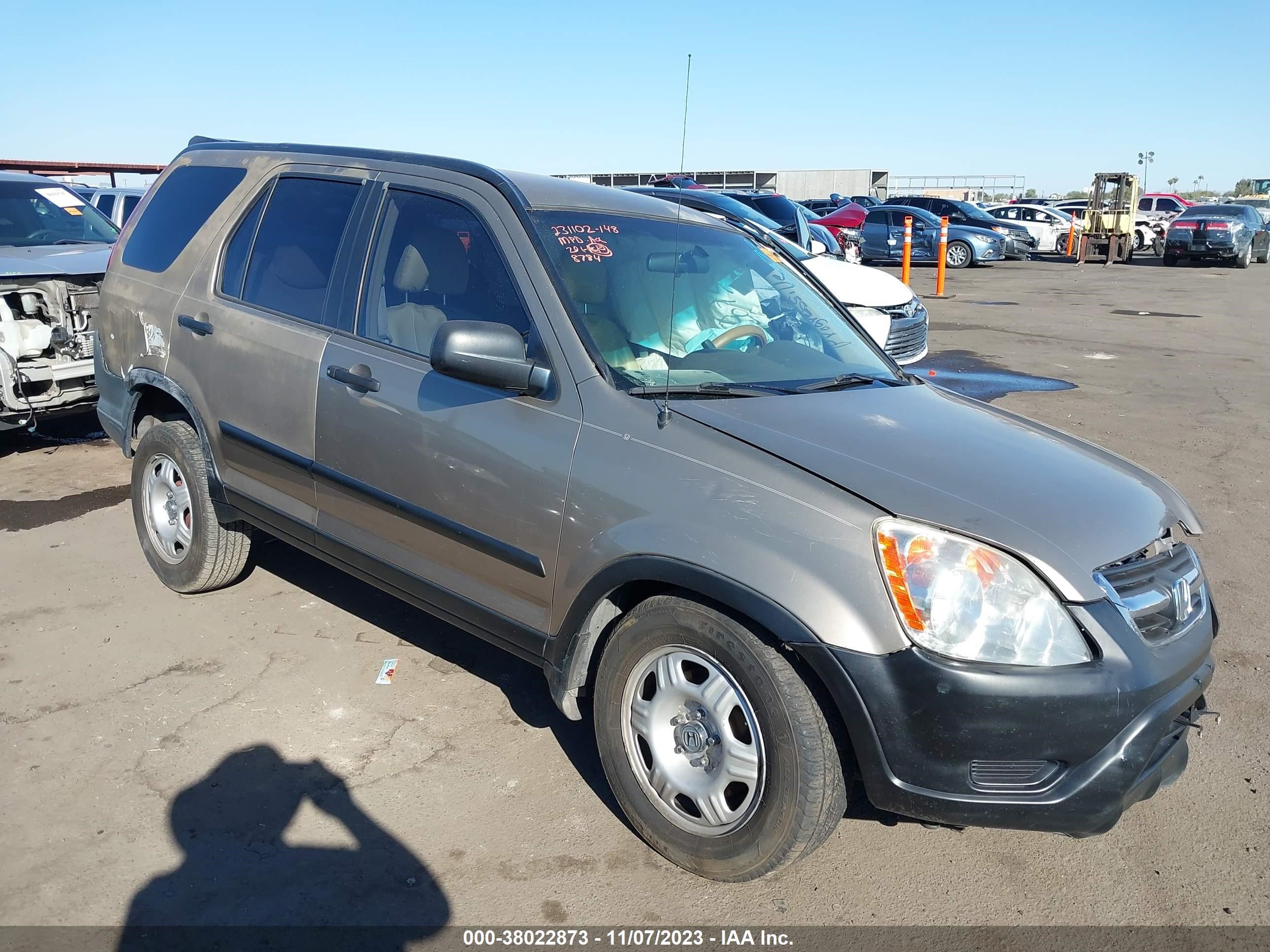 HONDA CR-V 2006 jhlrd685x6c028784