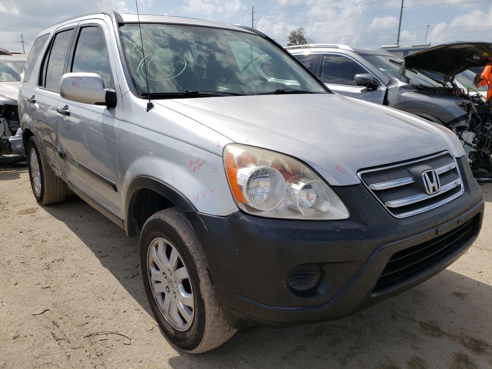 HONDA CR-V EX 2006 jhlrd68806c016279