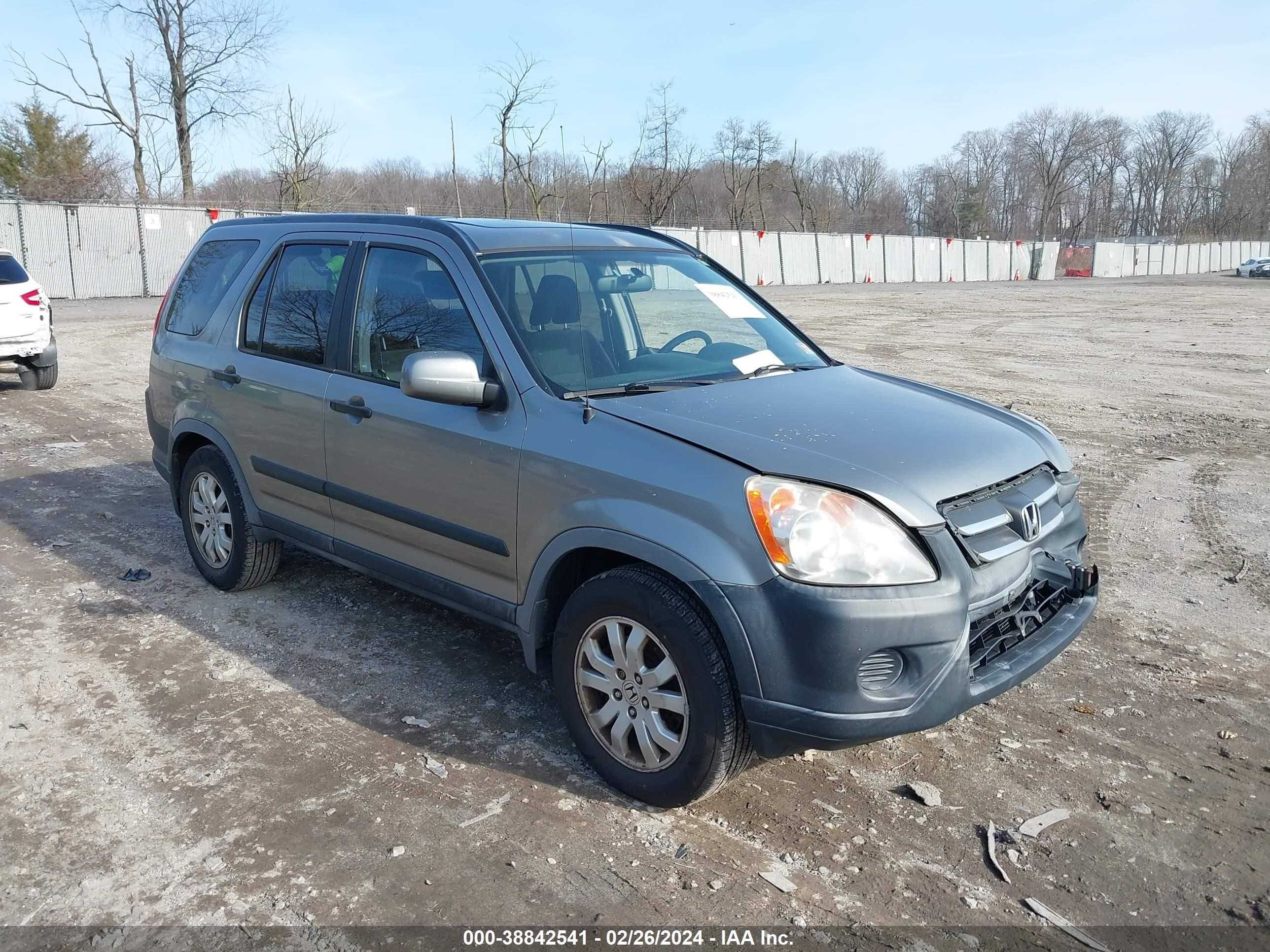 HONDA CR-V 2006 jhlrd68846c016298