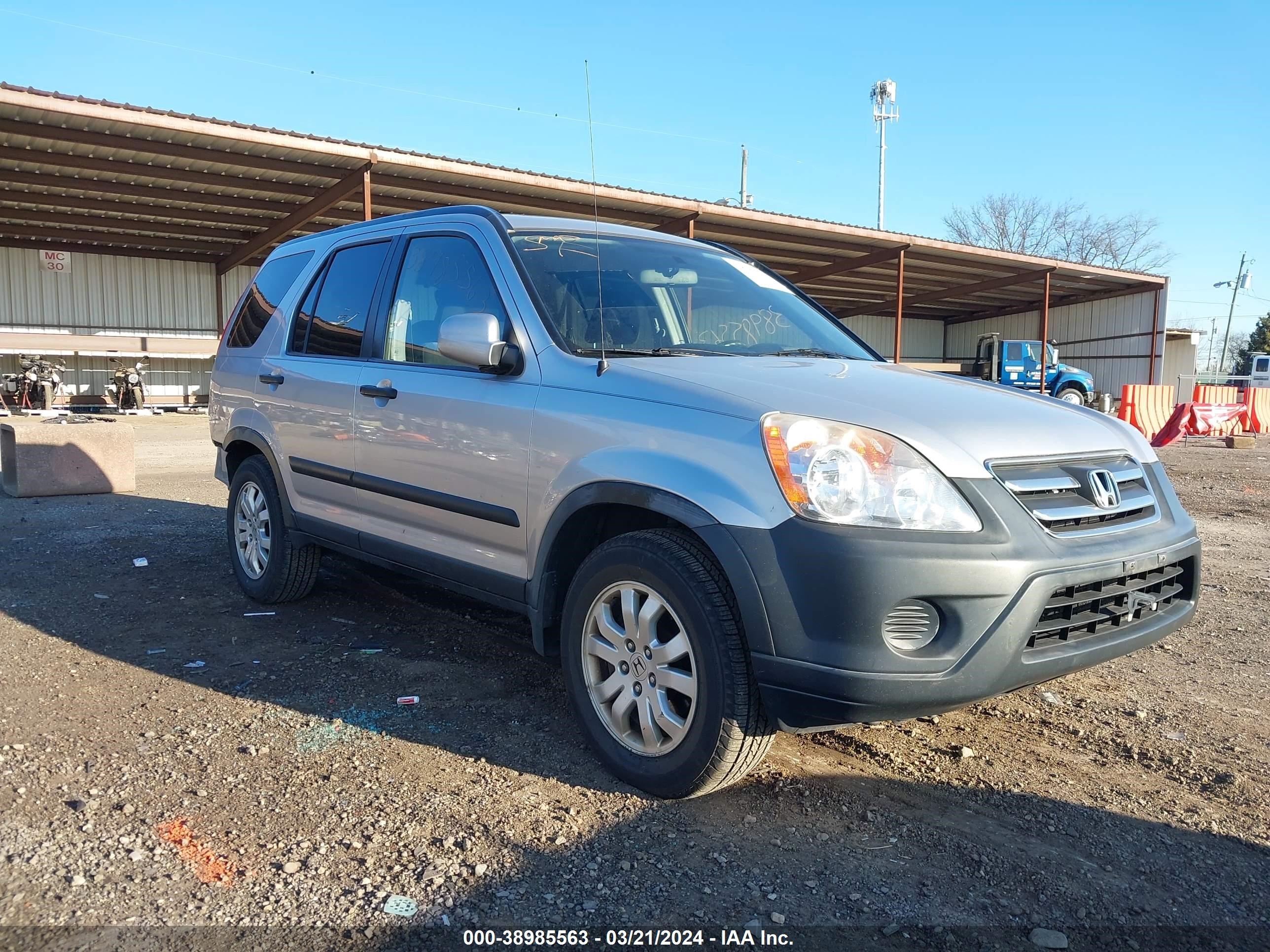 HONDA CR-V 2006 jhlrd68866c027495