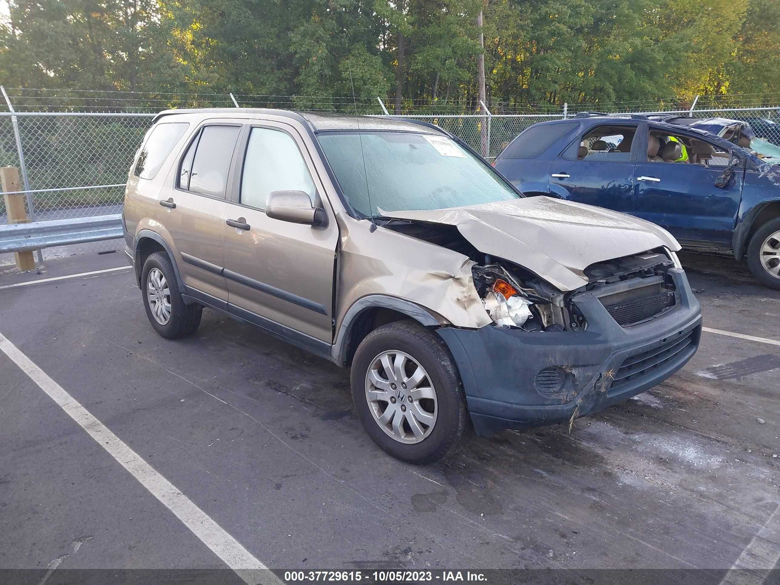 HONDA CR-V 2006 jhlrd68886c014456