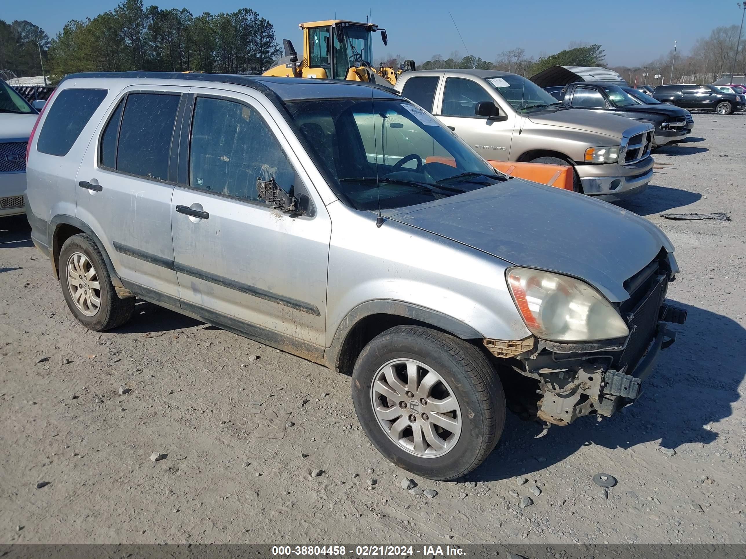 HONDA CR-V 2006 jhlrd68896c015762