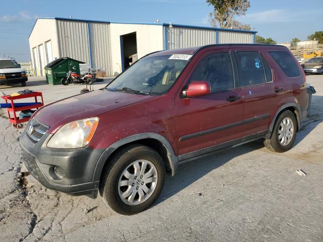 HONDA CRV 2006 jhlrd688x6c027774