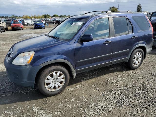 HONDA CR-V EX 2006 jhlrd77826c010359