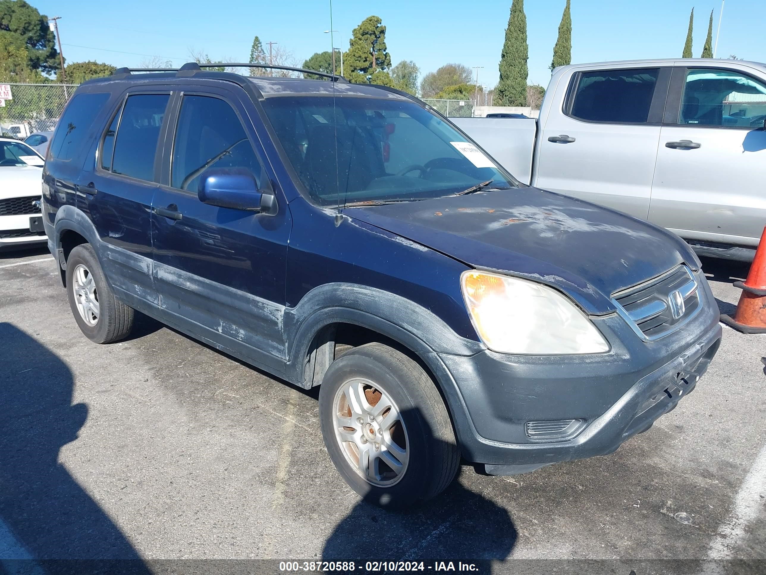 HONDA CR-V 2002 jhlrd77842c072372