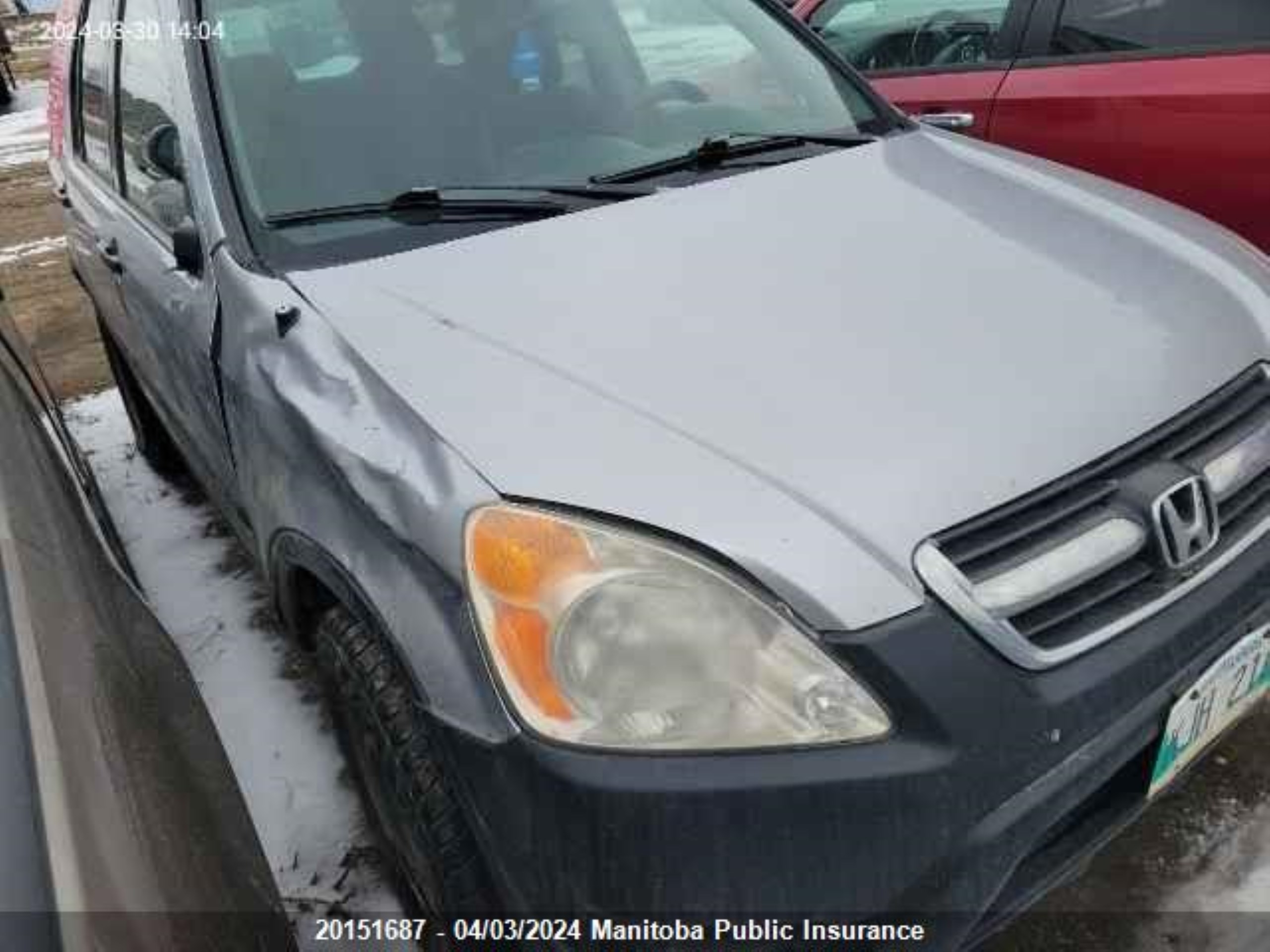 HONDA CR-V 2004 jhlrd77864c802642