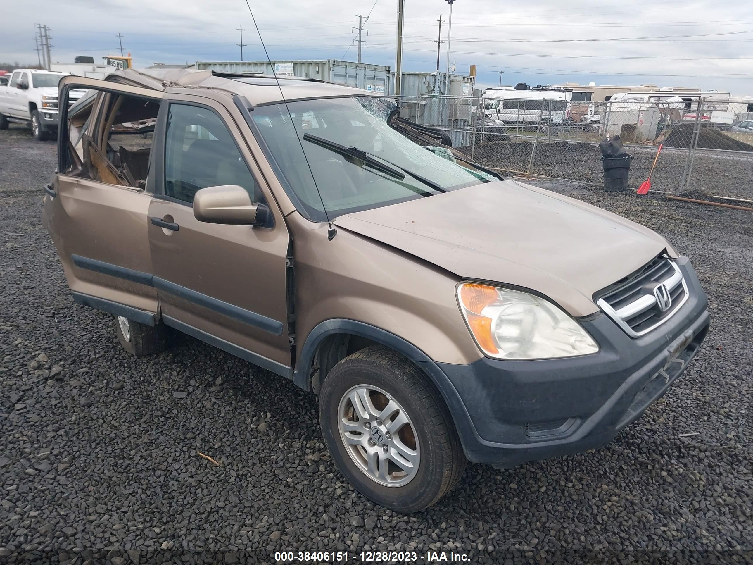 HONDA CR-V 2003 jhlrd77873c017707