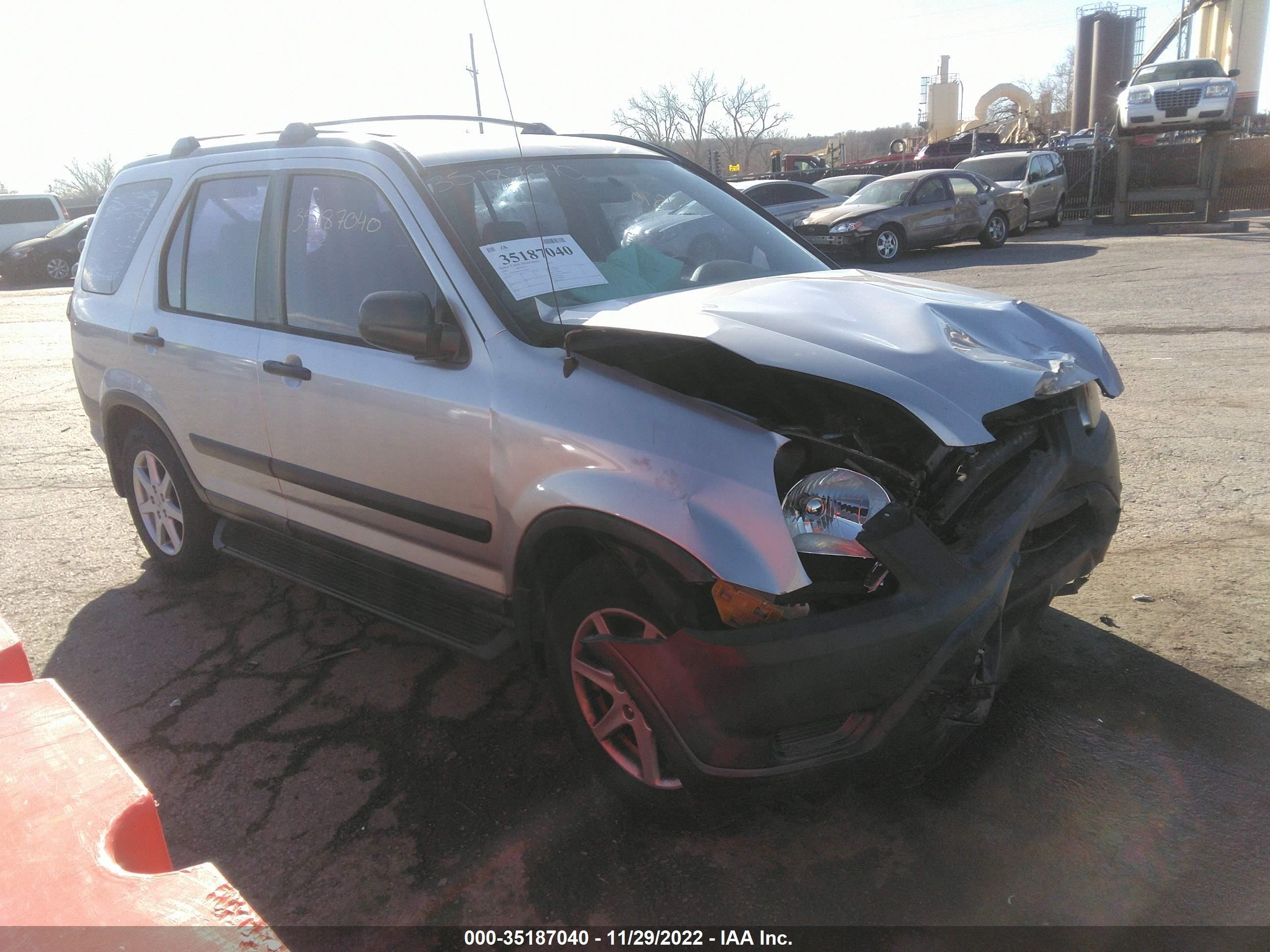 HONDA CR-V 2003 jhlrd78413c026687