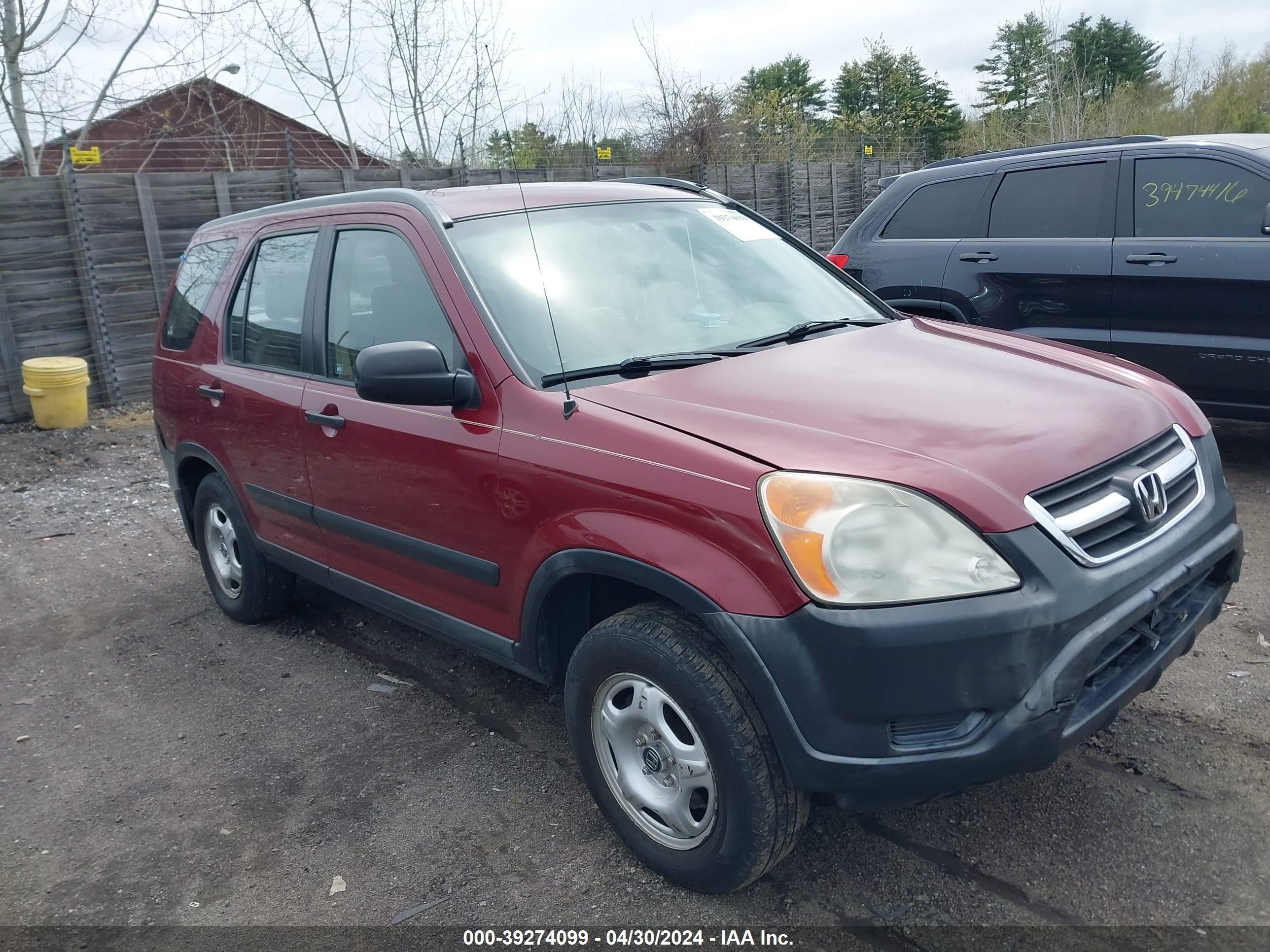 HONDA CR-V 2003 jhlrd78413c046048