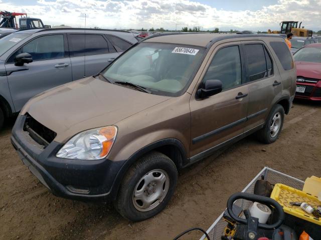 HONDA CR-V LX 2002 jhlrd78452c034628