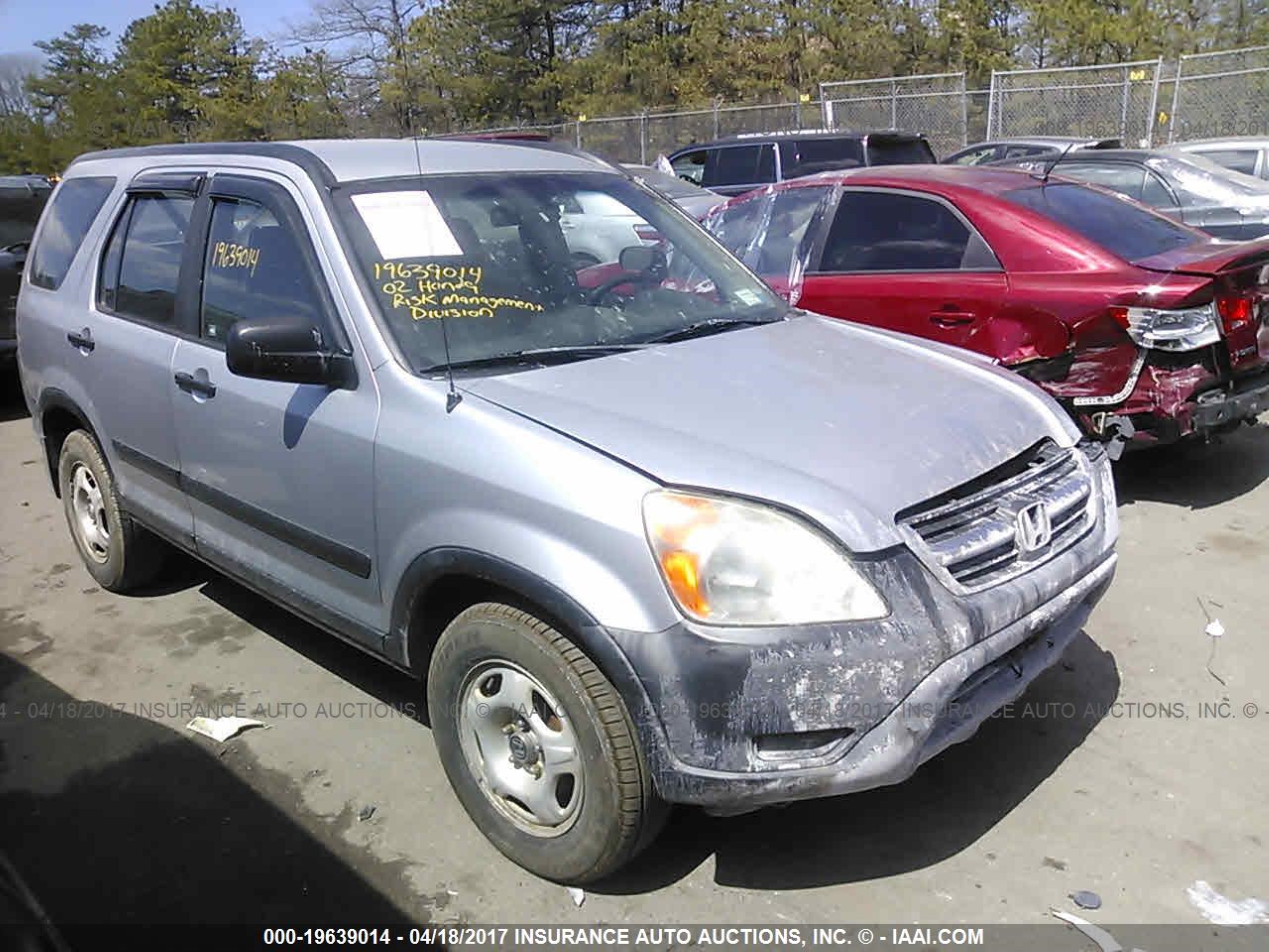 HONDA CR-V 2002 jhlrd78482c020061