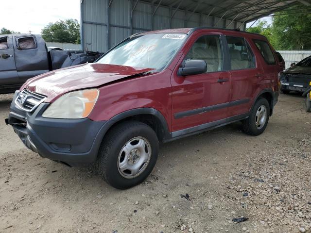 HONDA CRV 2002 jhlrd78492c015998