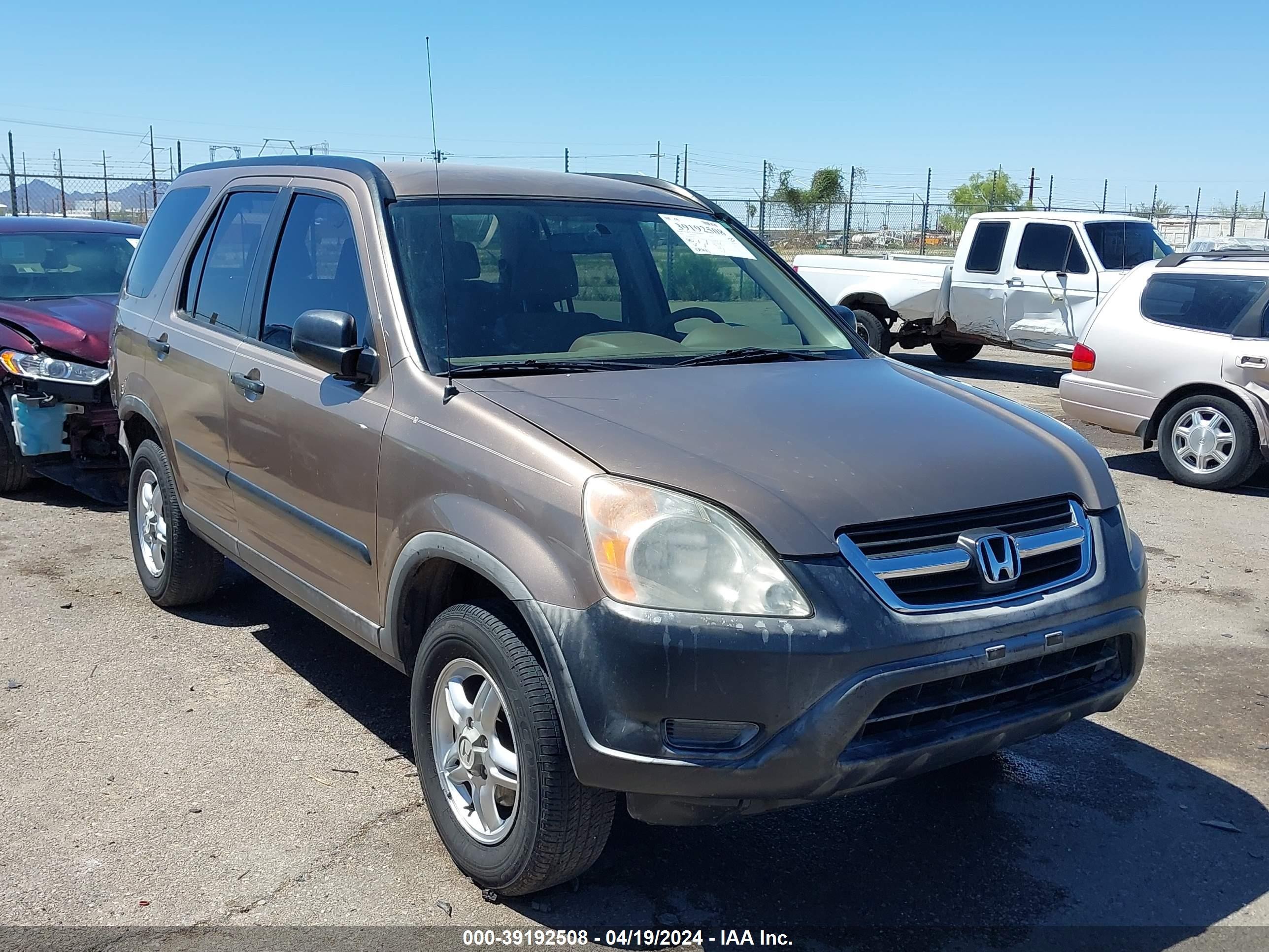 HONDA CR-V 2004 jhlrd78494c031315