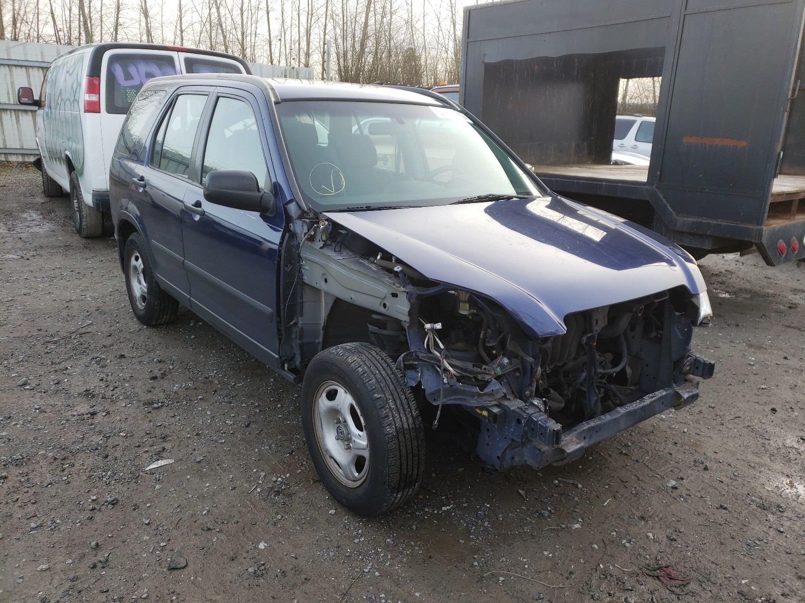 HONDA CR-V LX 2002 jhlrd784x2c003990