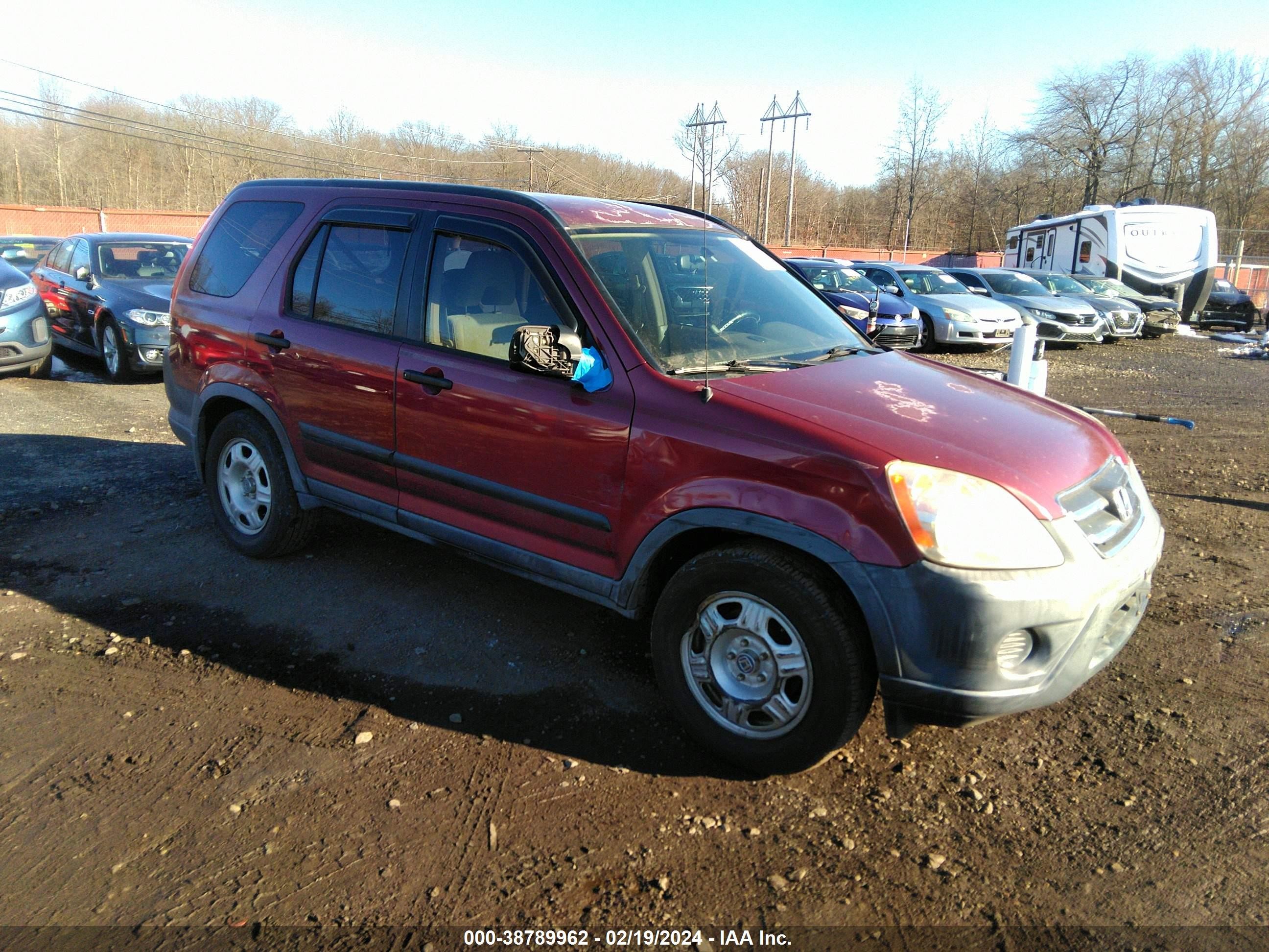 HONDA CR-V 2006 jhlrd78516c039002