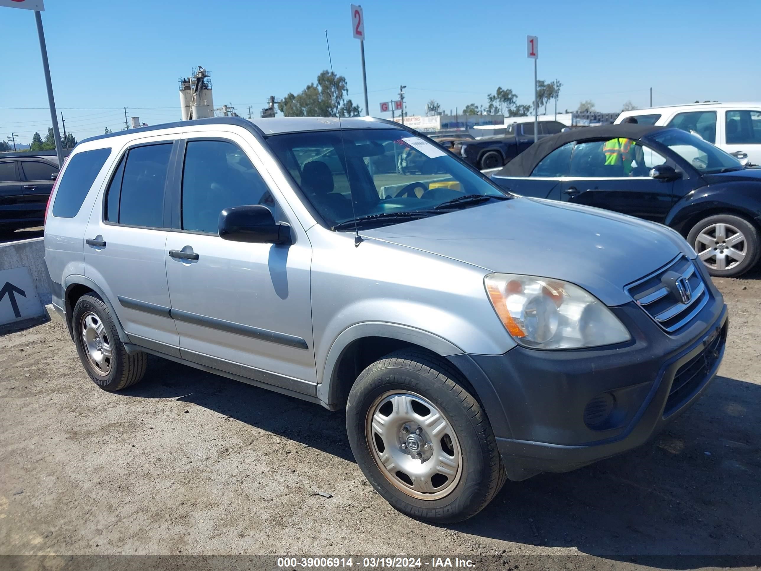 HONDA CR-V 2006 jhlrd78536c052091