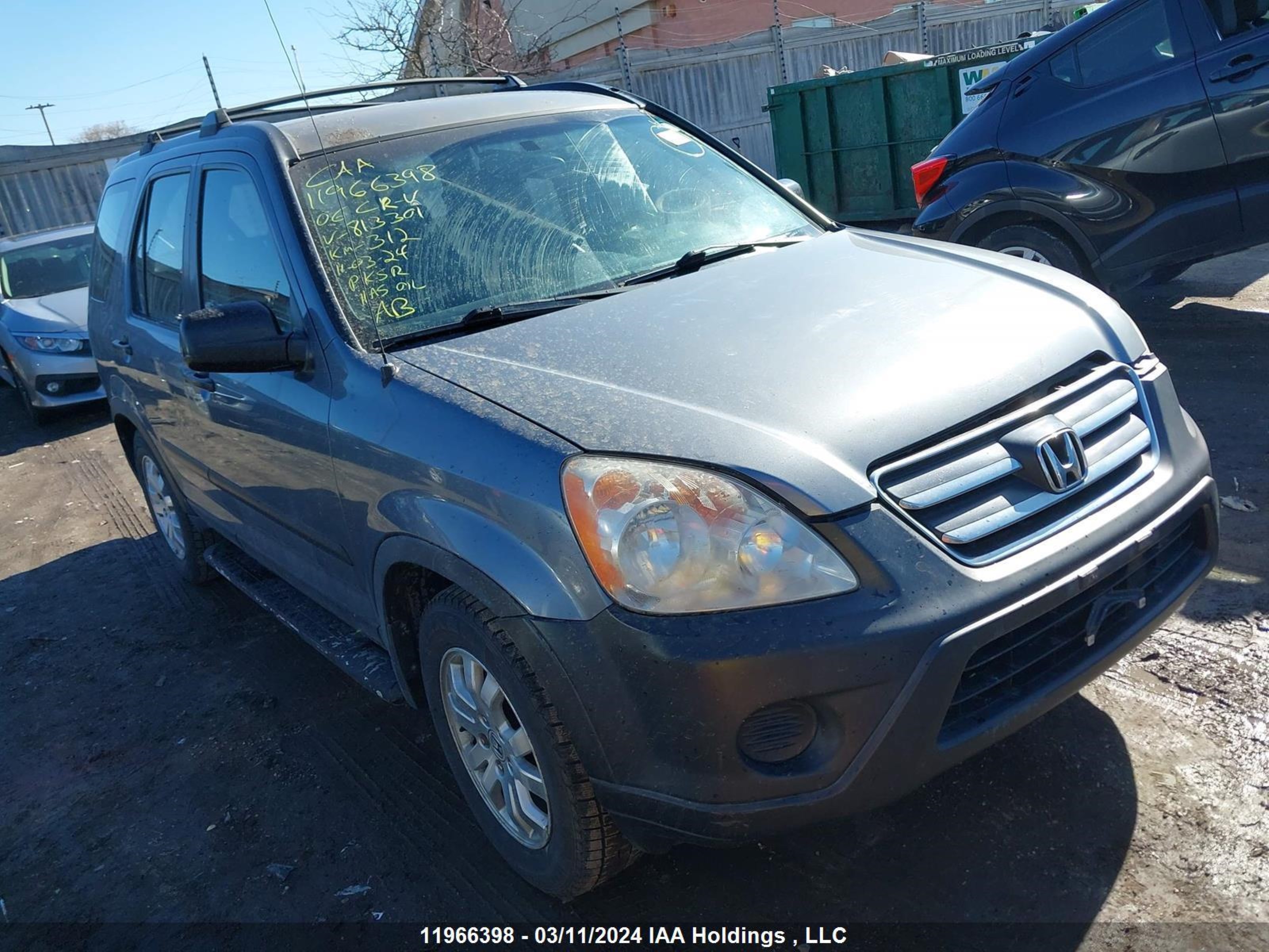 HONDA CR-V 2006 jhlrd78536c813301