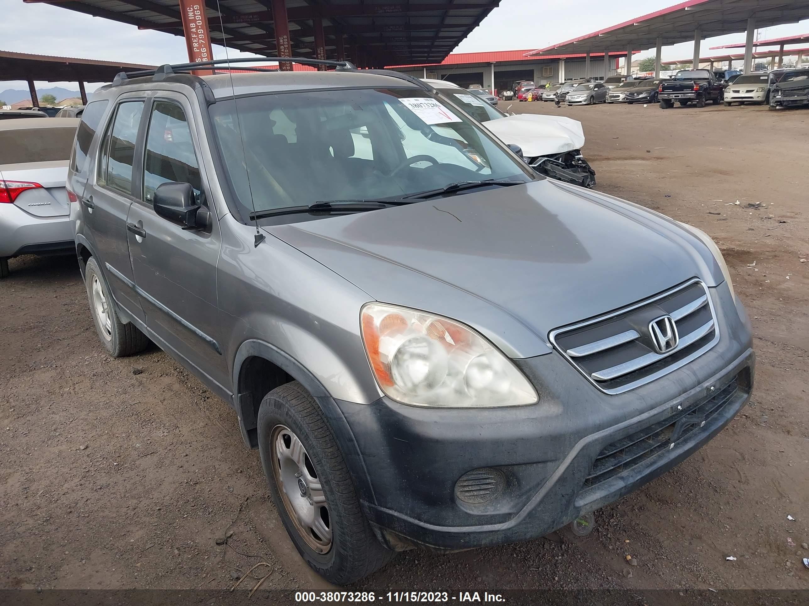 HONDA CR-V 2006 jhlrd78556c014281