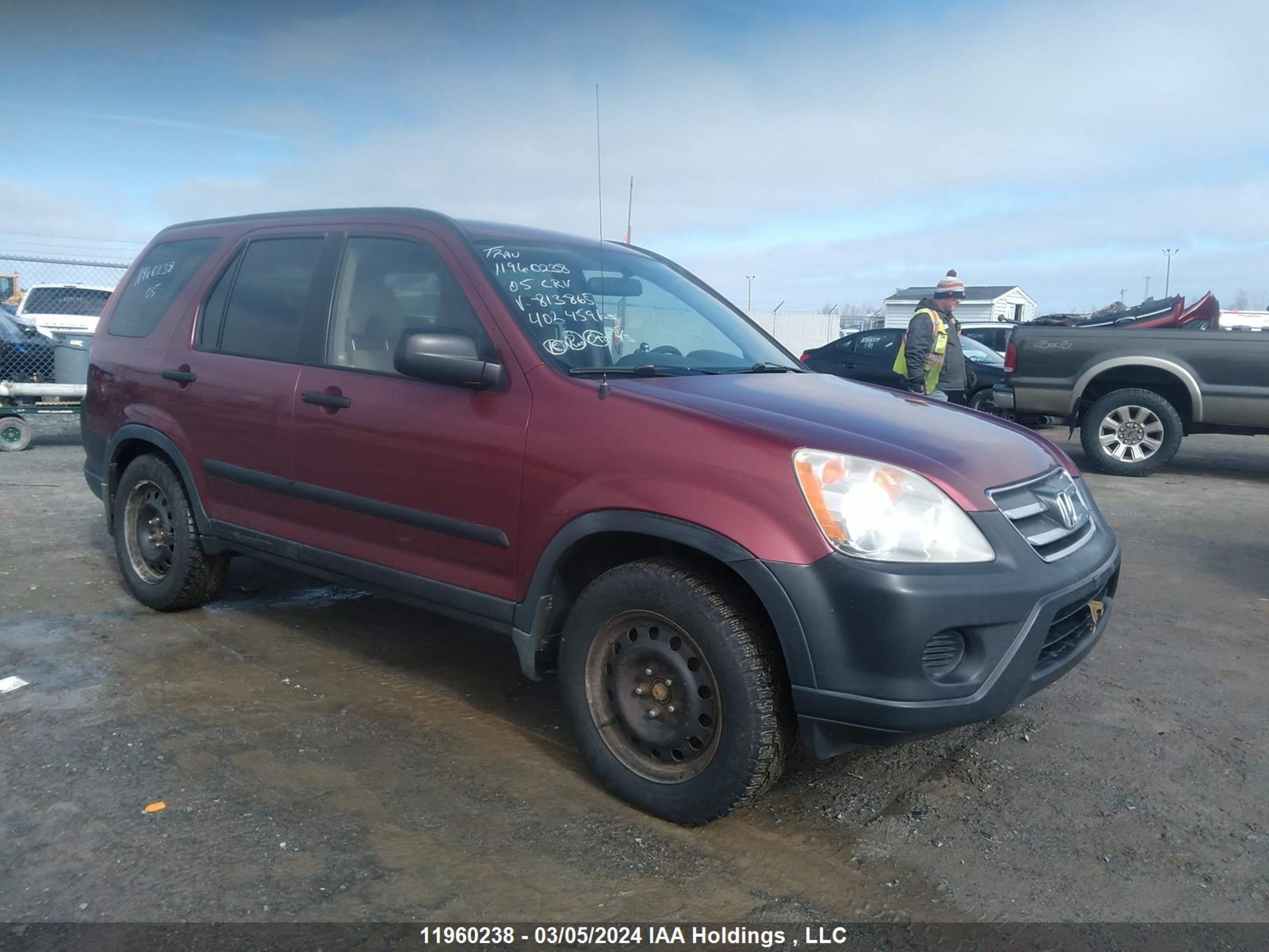 HONDA CR-V 2005 jhlrd78575c813865