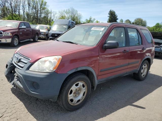 HONDA CR-V LX 2005 jhlrd78585c037441